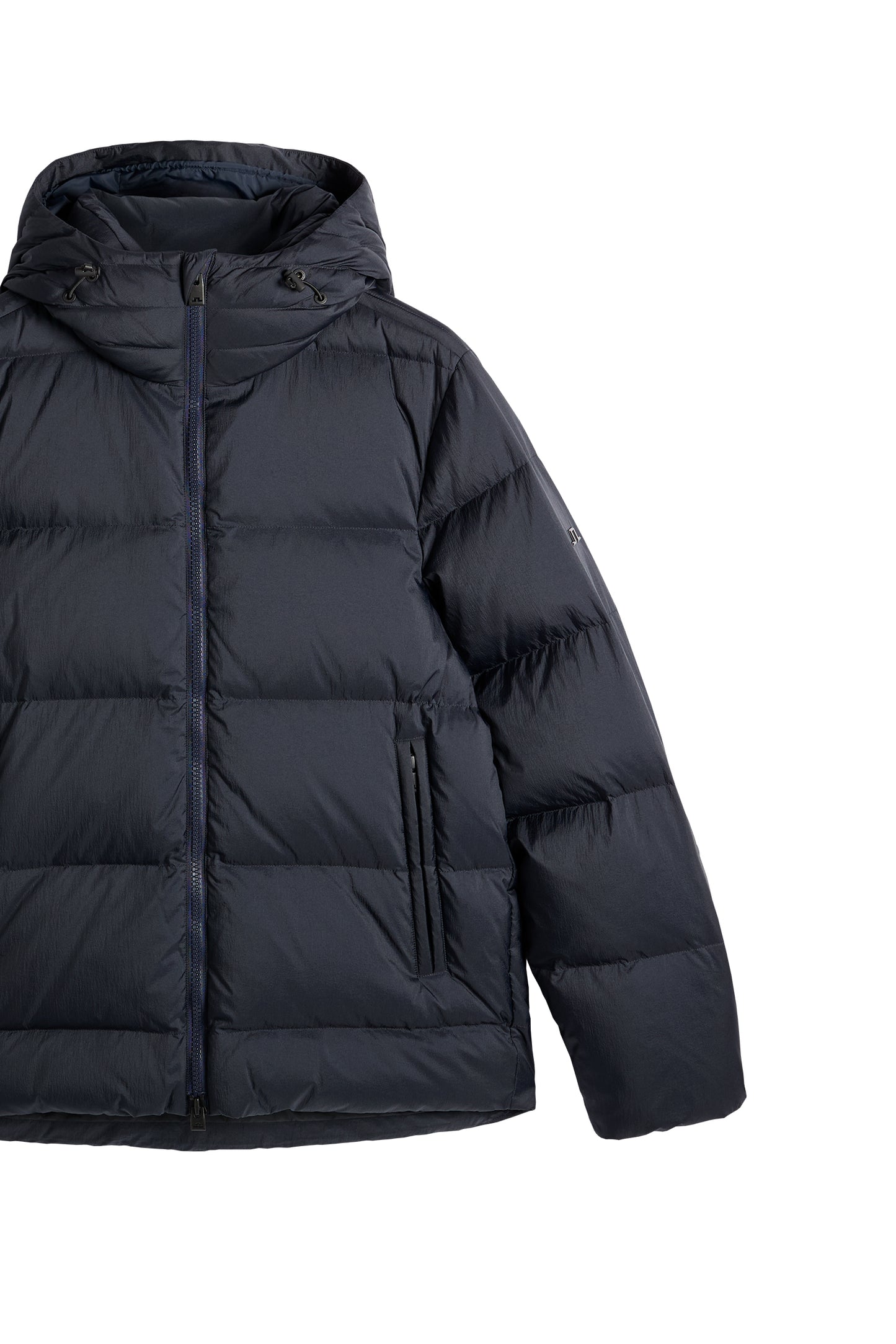 Daryl Crinkle Down Jacket in JL Navy by J.Lindeberg
