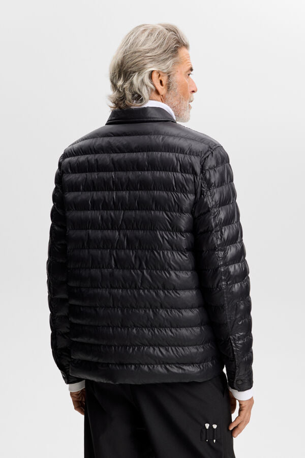 Dylan Padded Overshirt / Black