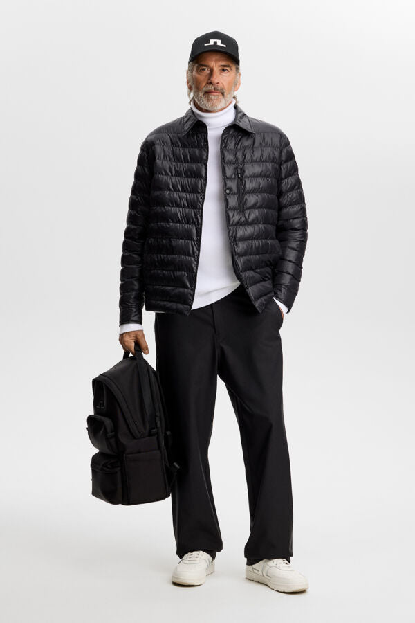 Dylan Padded Overshirt / Black