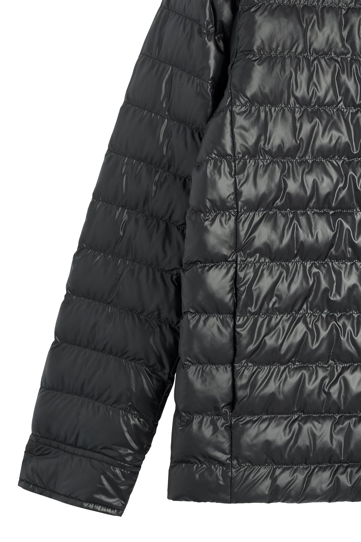 Dylan Padded Overshirt in Black by J.Lindeberg