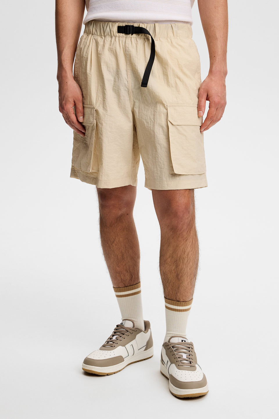 Bobbi Crinkle Shorts / Moonbeam