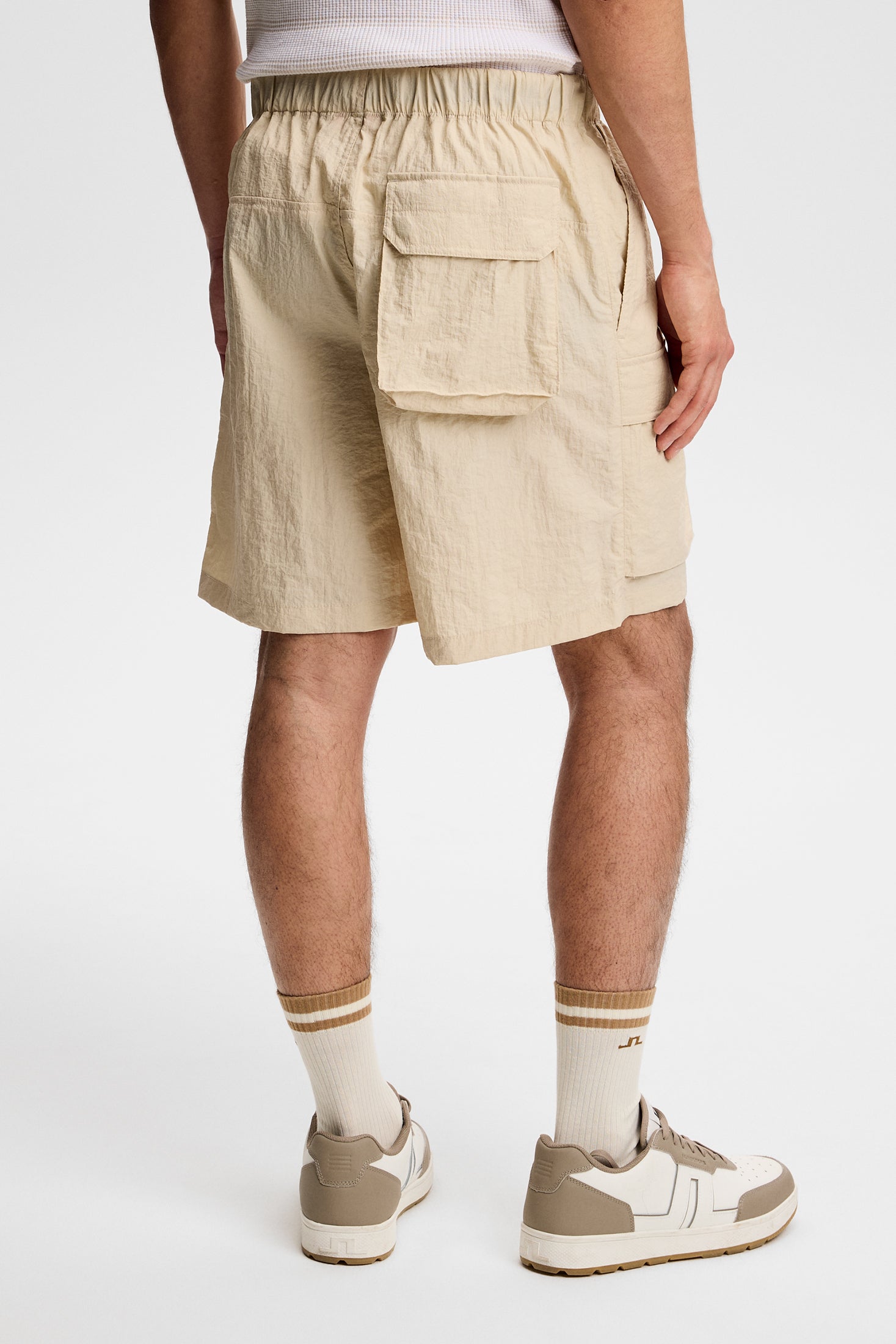 Bobbi Crinkle Shorts / Moonbeam – J.LINDEBERG US
