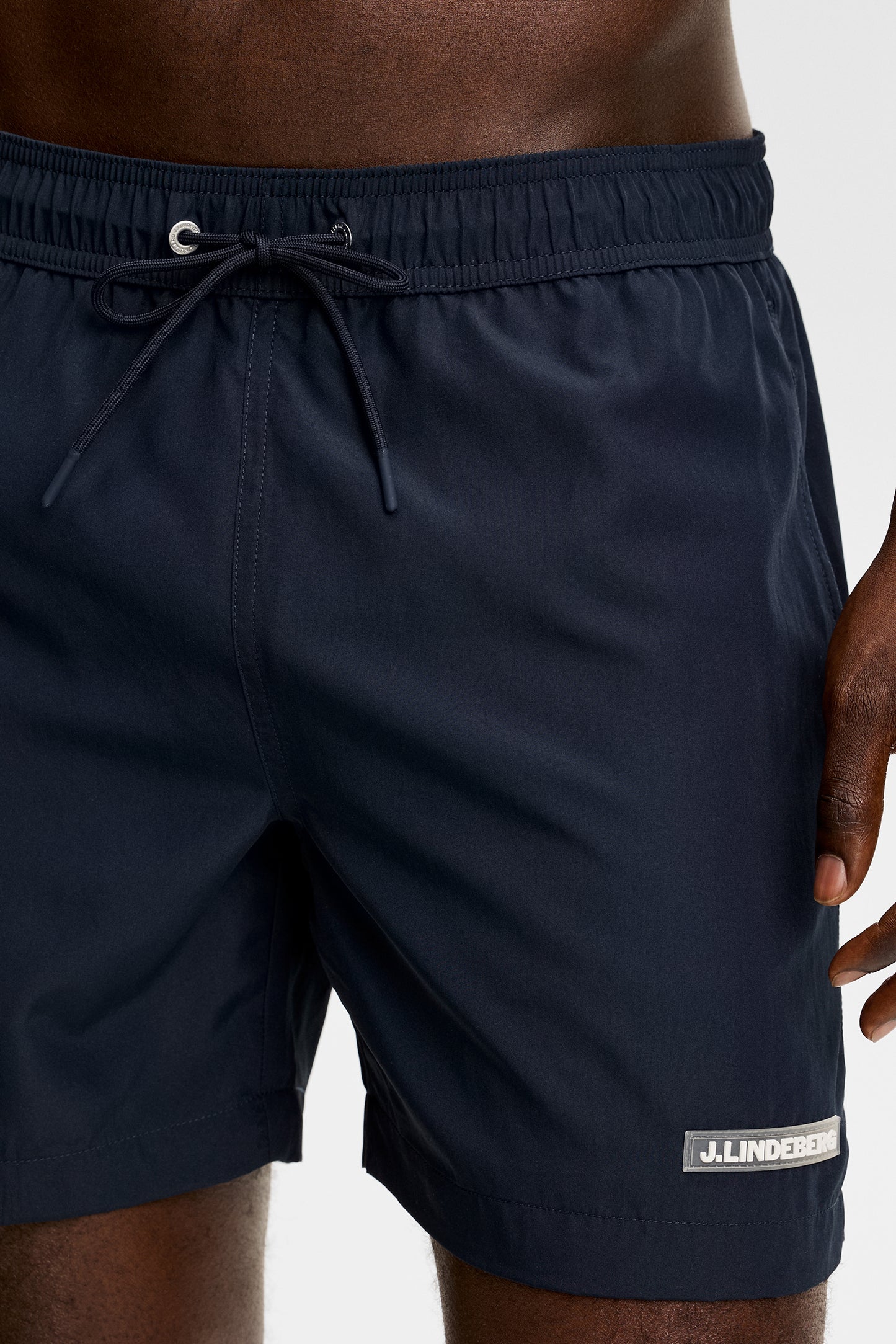 Banks Solid Swim shorts in JL Navy by J.Lindeberg