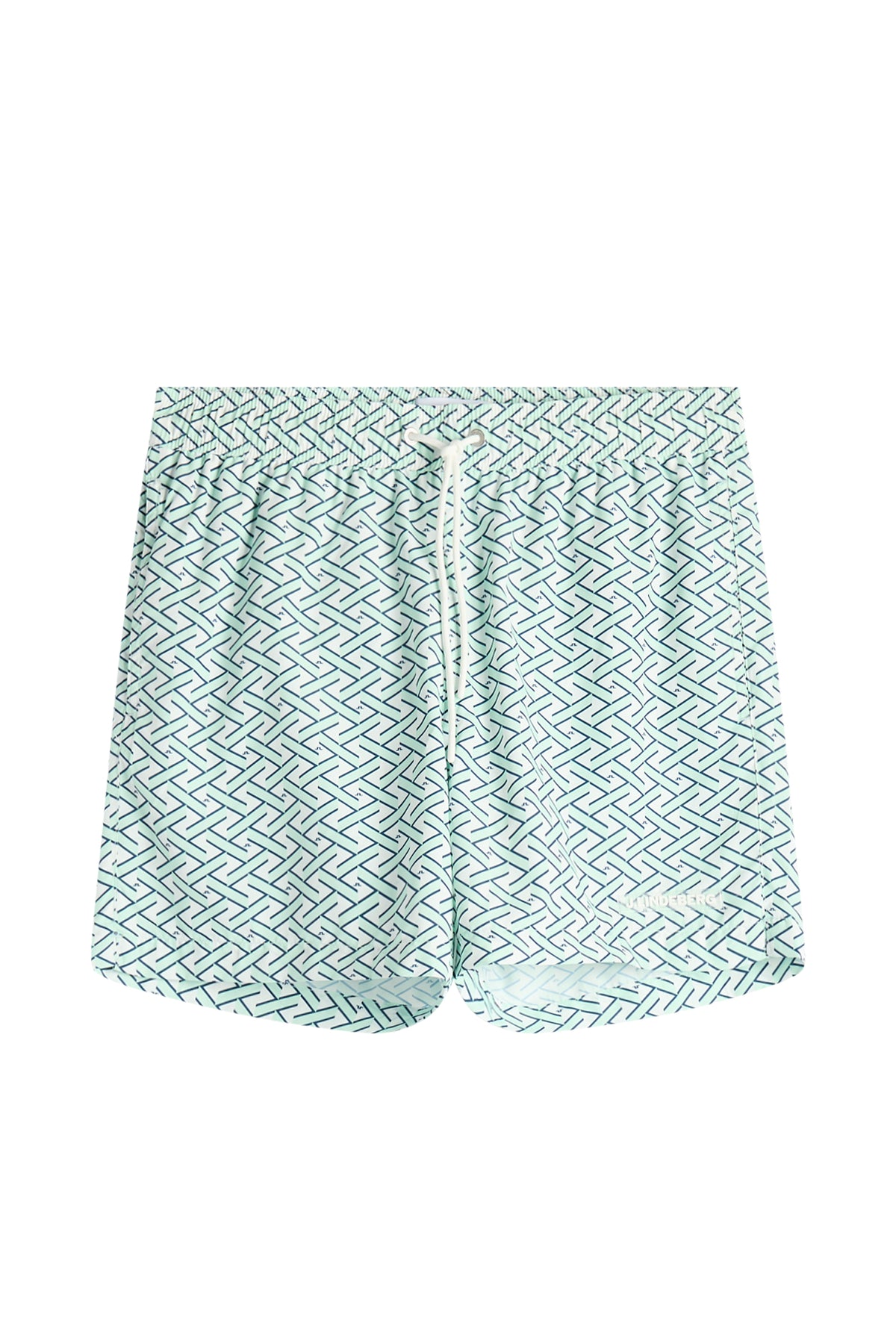 Banks Ladder Print shorts in Ladder White Bay S by J.Lindeberg