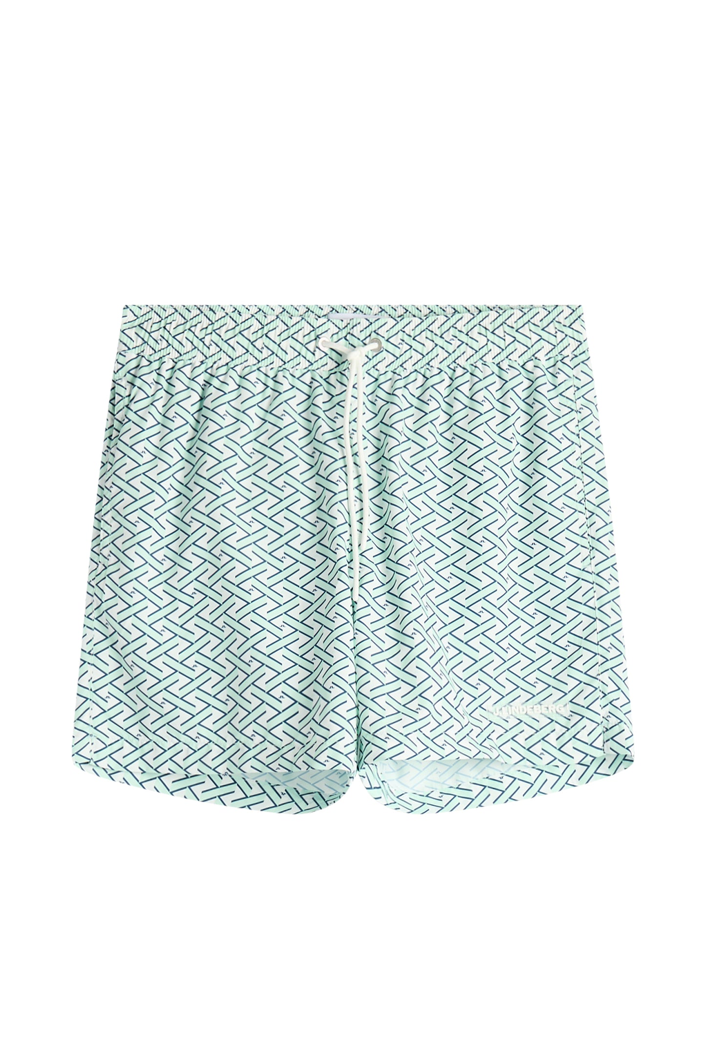 Banks Ladder Print shorts in Ladder White Bay S by J.Lindeberg