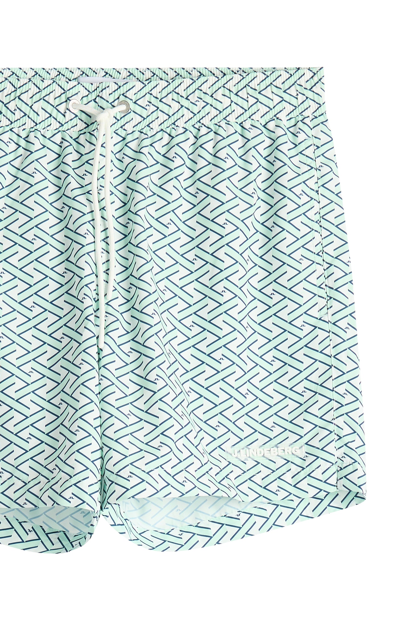 Banks Ladder Print shorts in Ladder White Bay S by J.Lindeberg