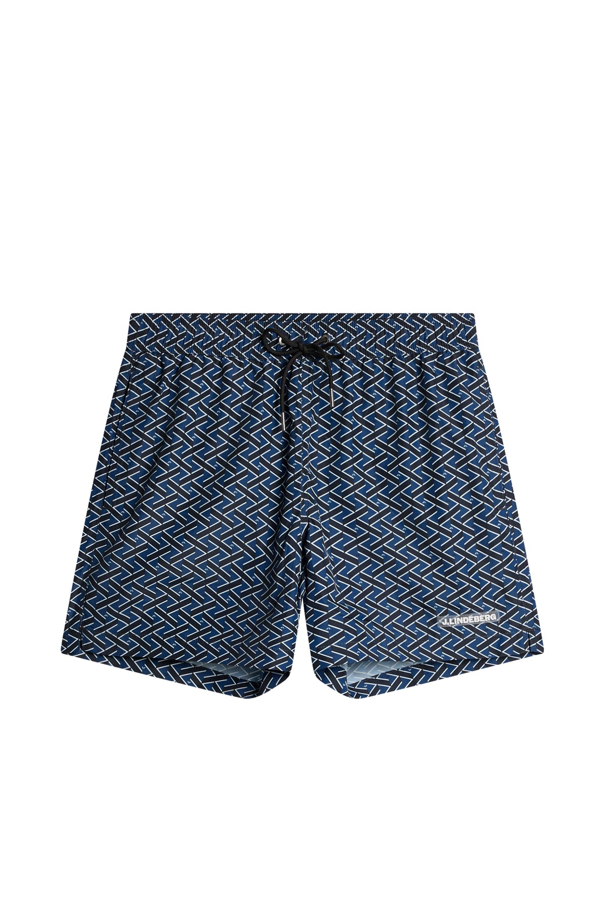Banks Ladder Print shorts in Ladder Estate Navy S by J.Lindeberg