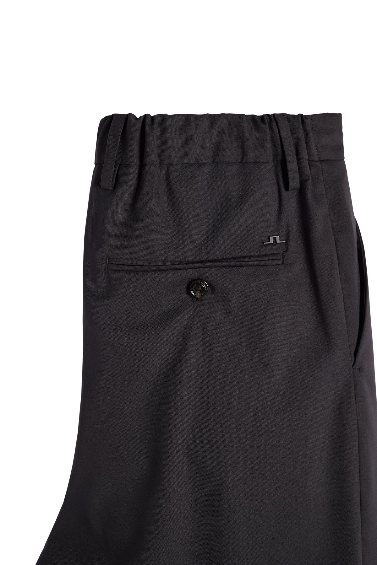 Harris Stretch Wool Pants in Black by J.Lindeberg