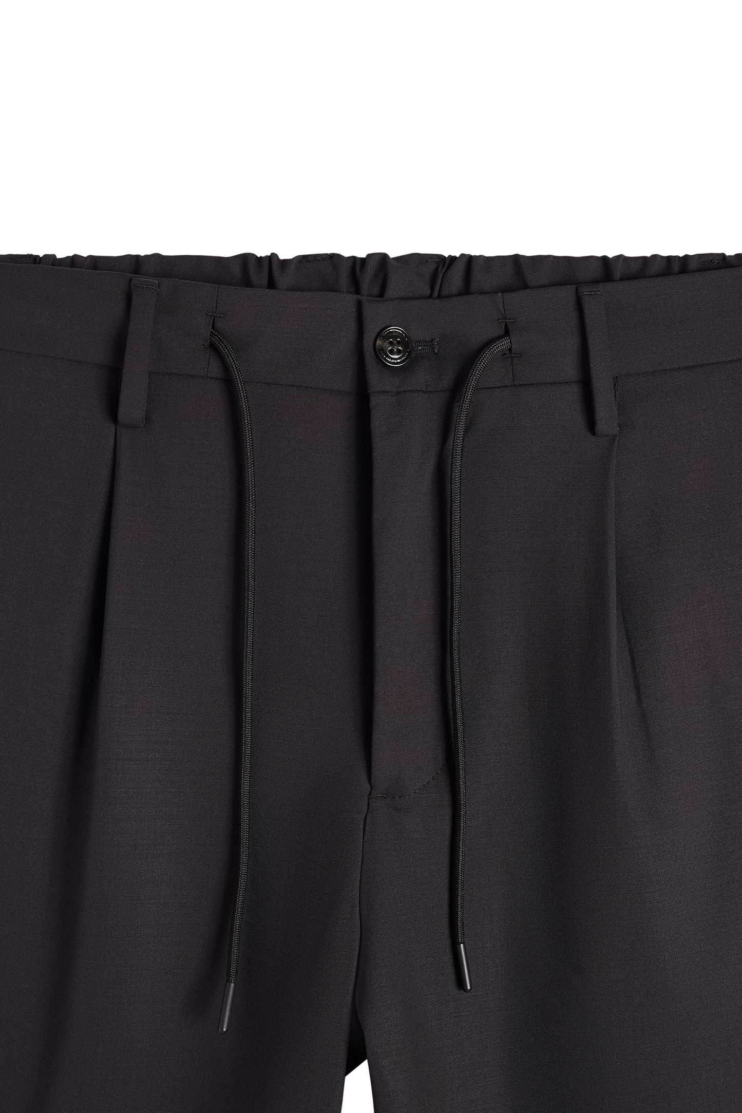 Harris Stretch Wool Pants in Black by J.Lindeberg