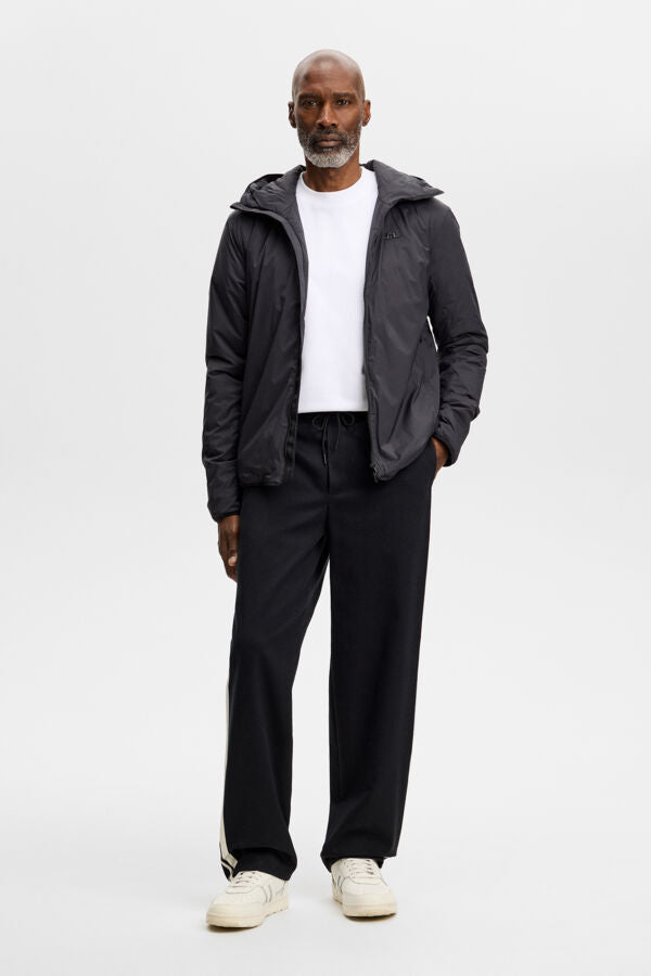 Santo Cotton Track Pants / Black
