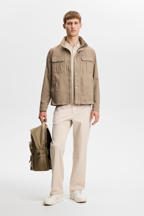 Devyn Straight Cotton Pants / Moonbeam – J.LINDEBERG US
