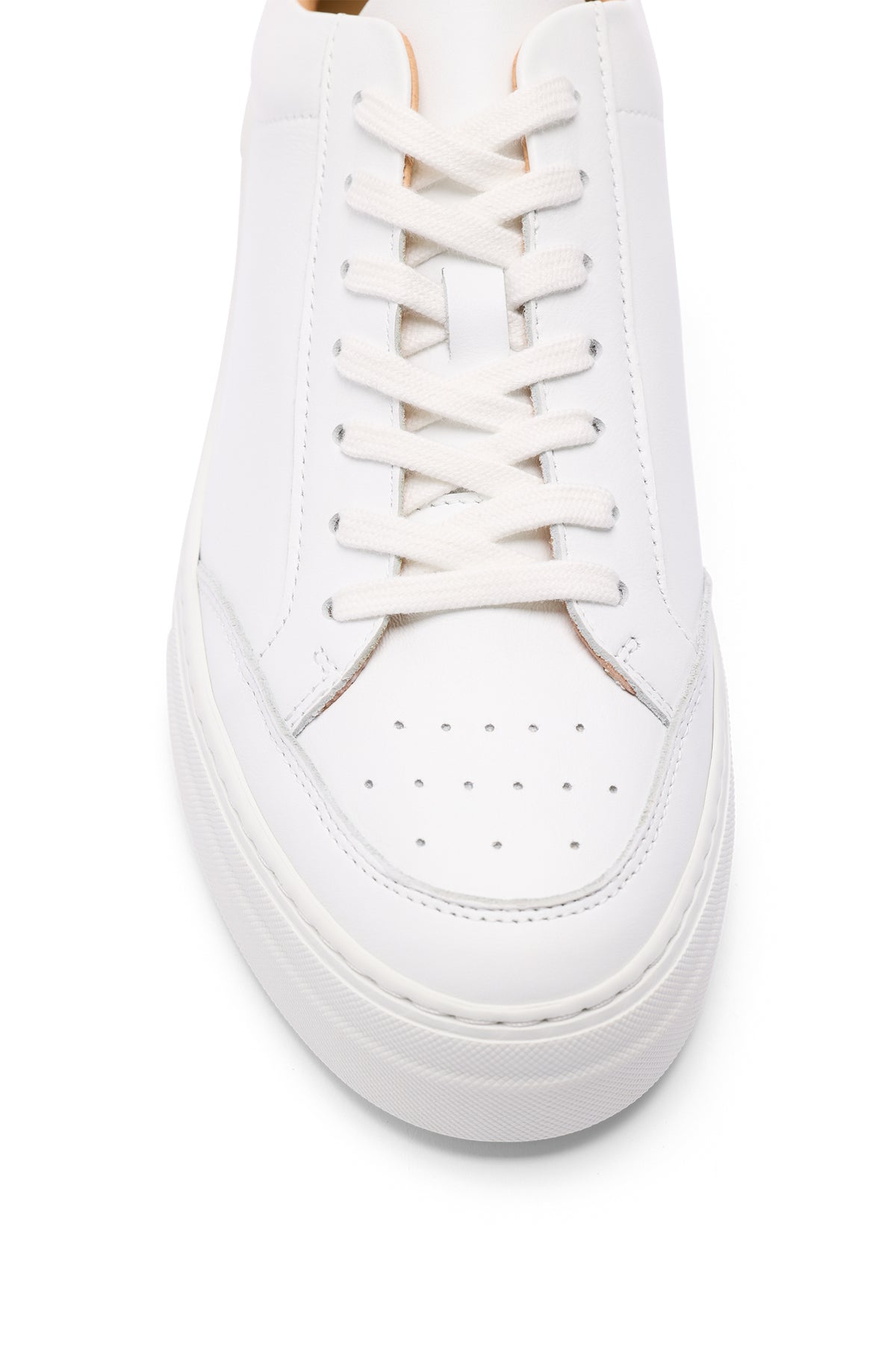 Art Signature Leather Sneaker in White by J.Lindeberg