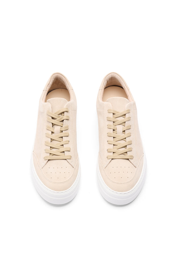 Art Signature Suede Sneaker / Moonbeam