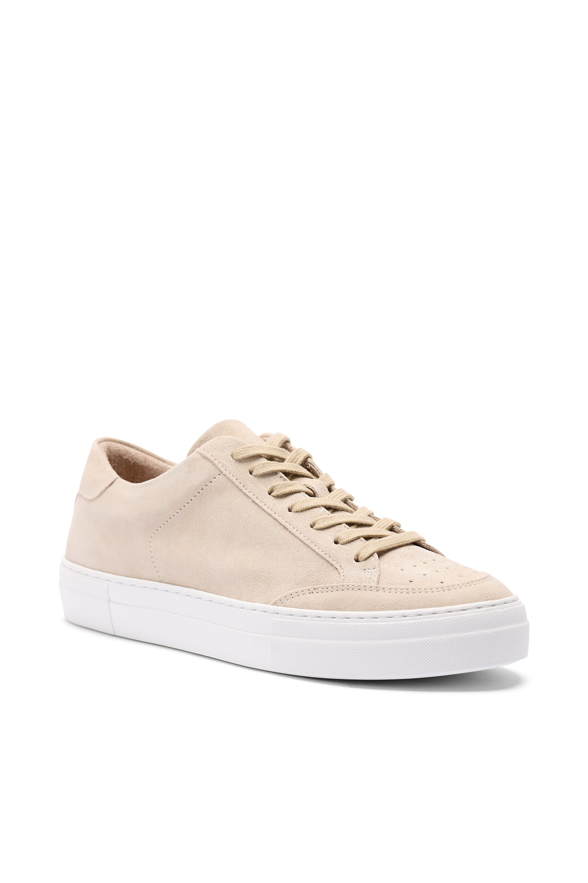 Art Signature Suede Sneaker in Moonbeam by J.Lindeberg