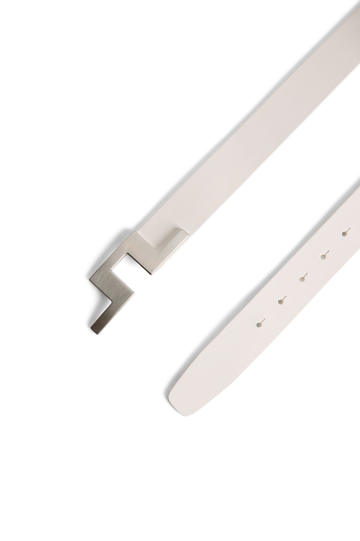 Bridger Belt 35 in White by J.Lindeberg