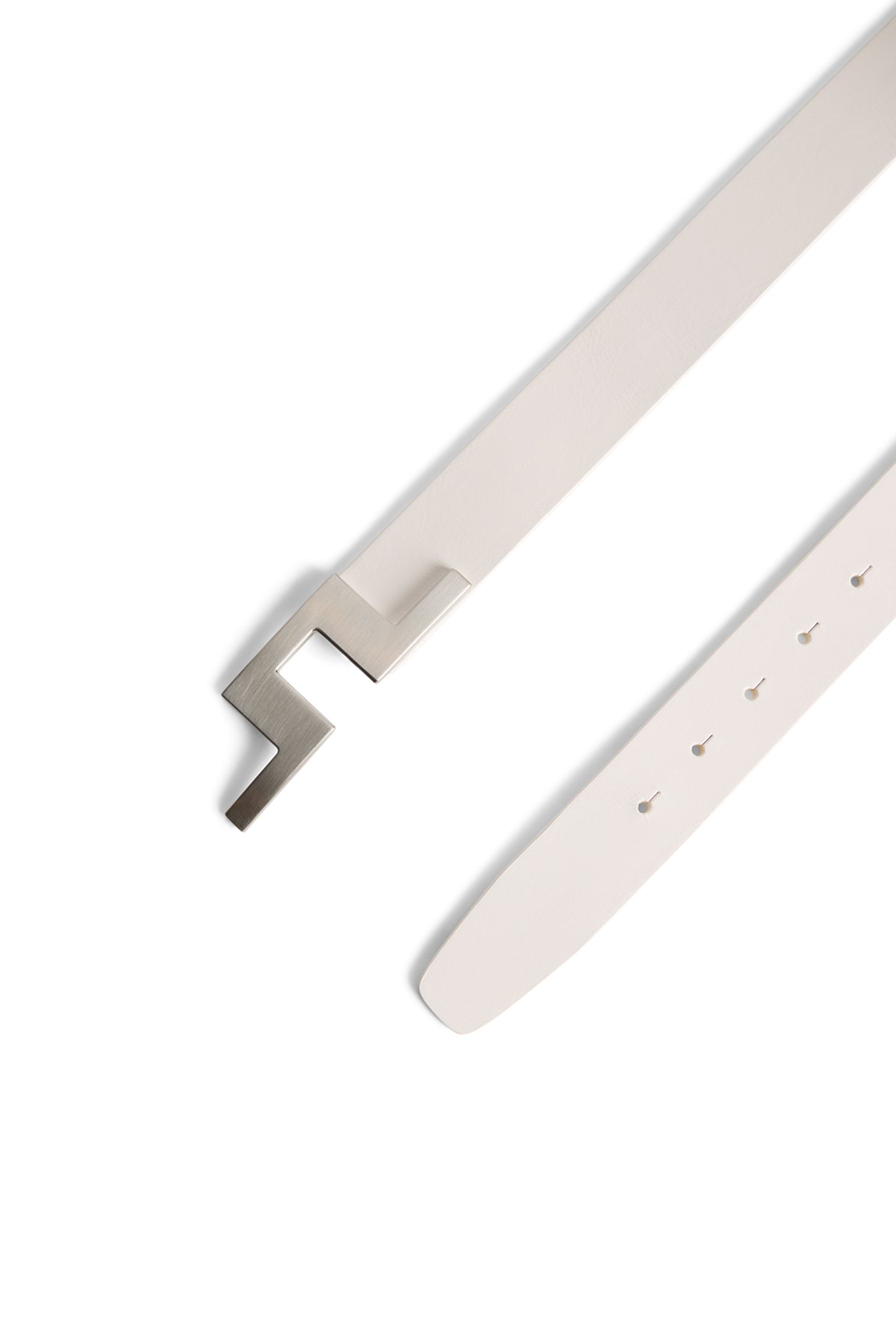 Bridger Belt 35 in White by J.Lindeberg