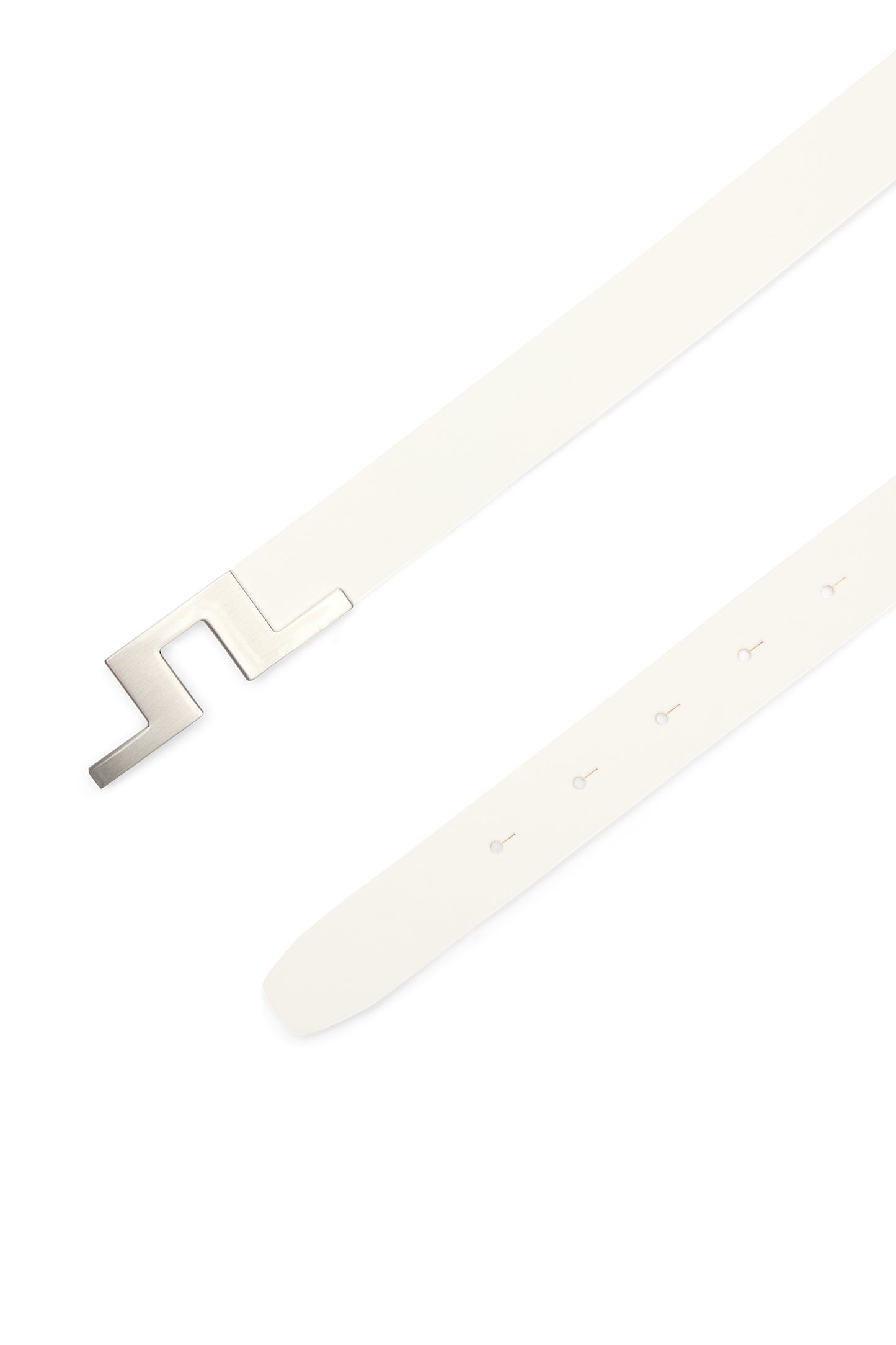 Bridger Belt 30 in White by J.Lindeberg