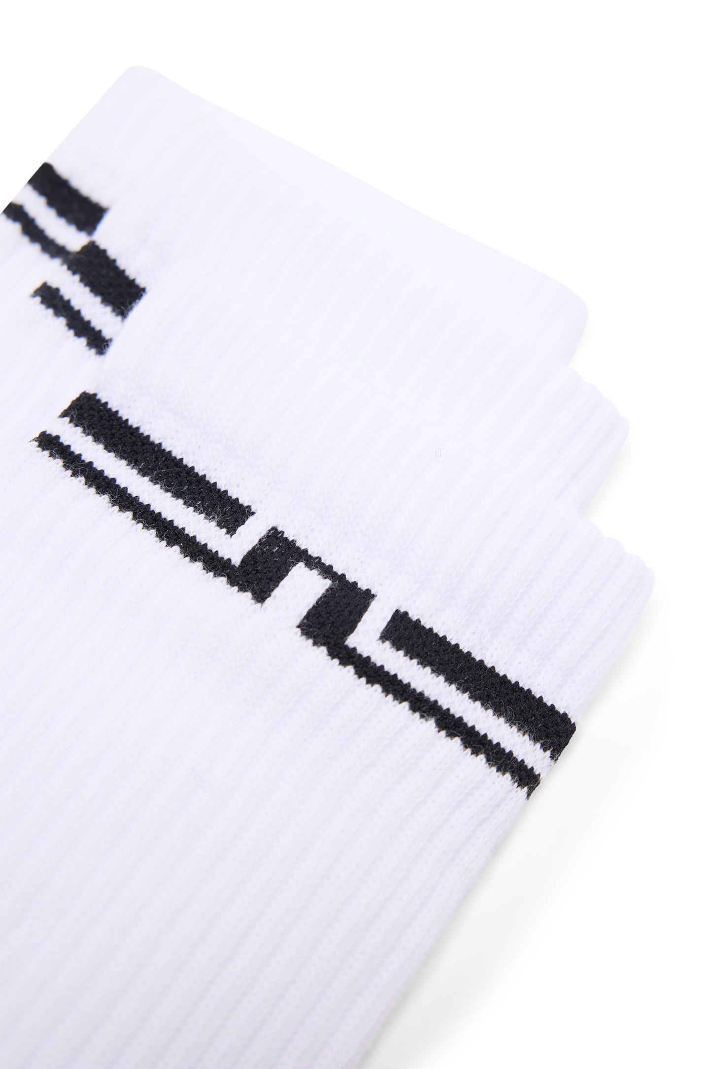 Johnson Tube Sock 3P in White by J.Lindeberg