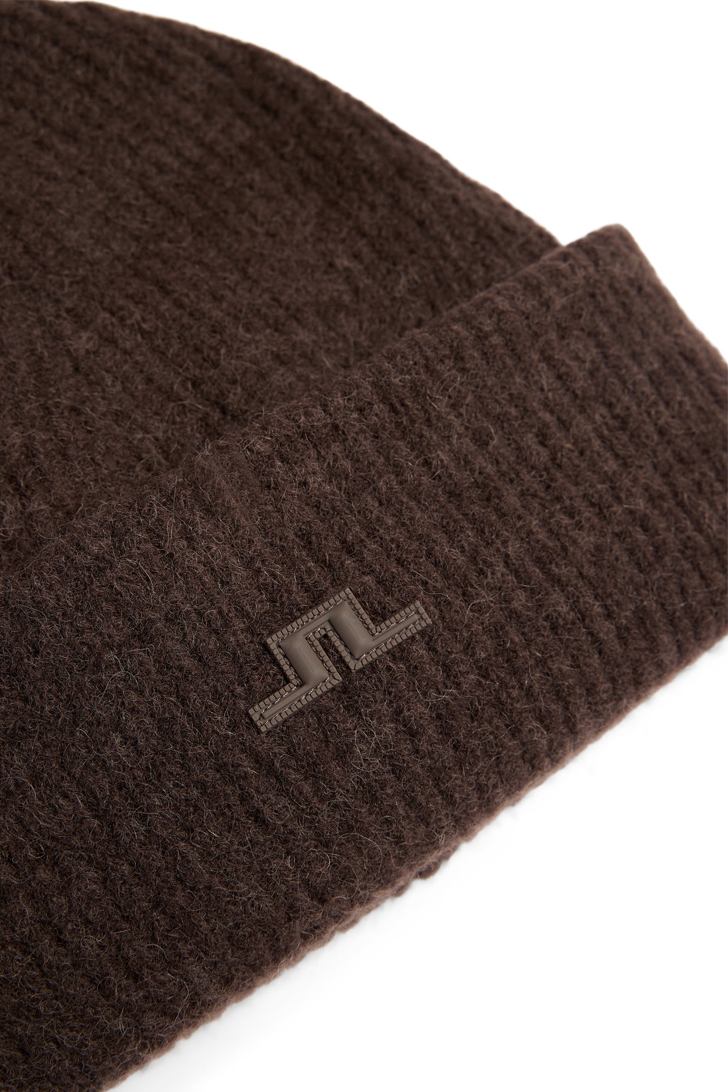 Monta Beanie in Seal Brown by J.Lindeberg