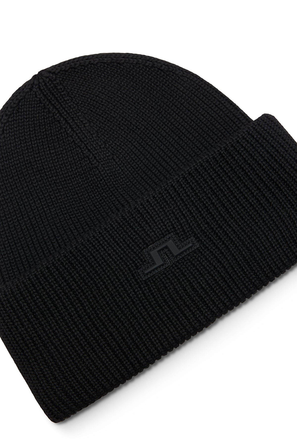 Vale Beanie in Black by J.Lindeberg
