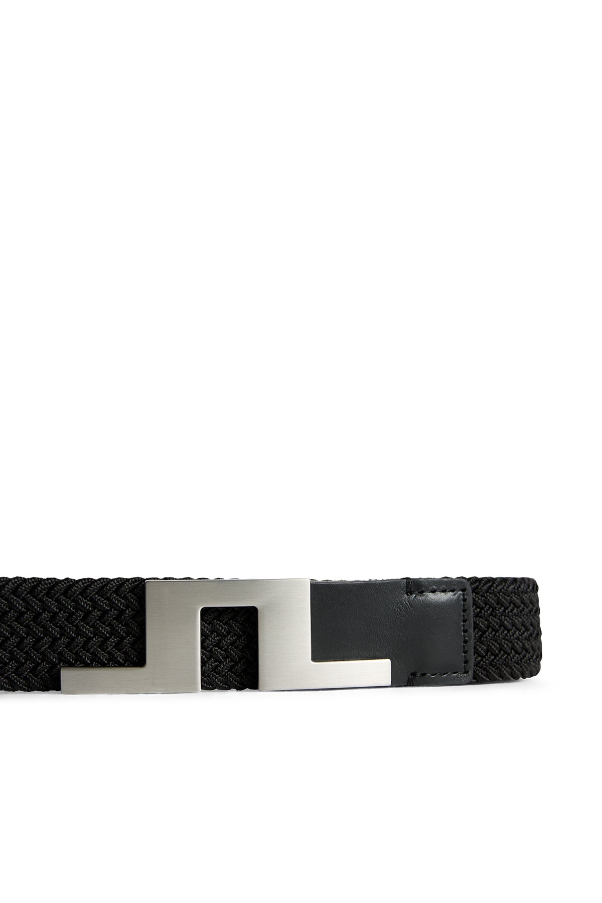 Braided Bridge Belt 35 in Black by J.Lindeberg