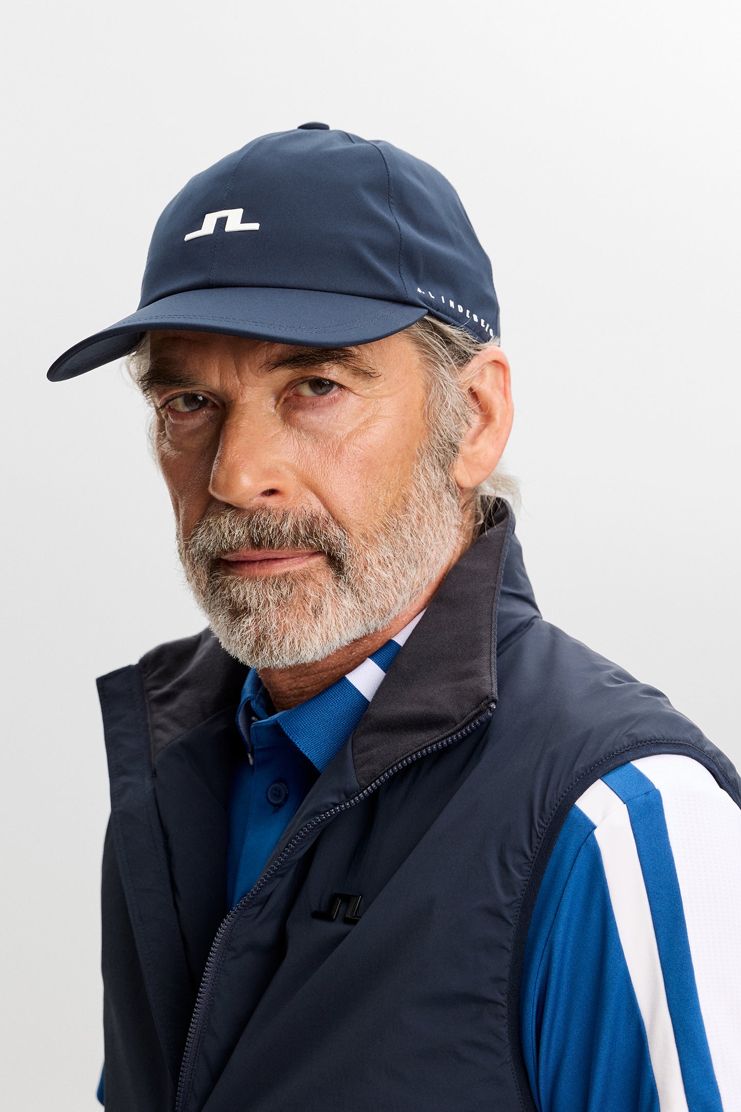 Vinny Weather Proof Cap in JL Navy by J.Lindeberg