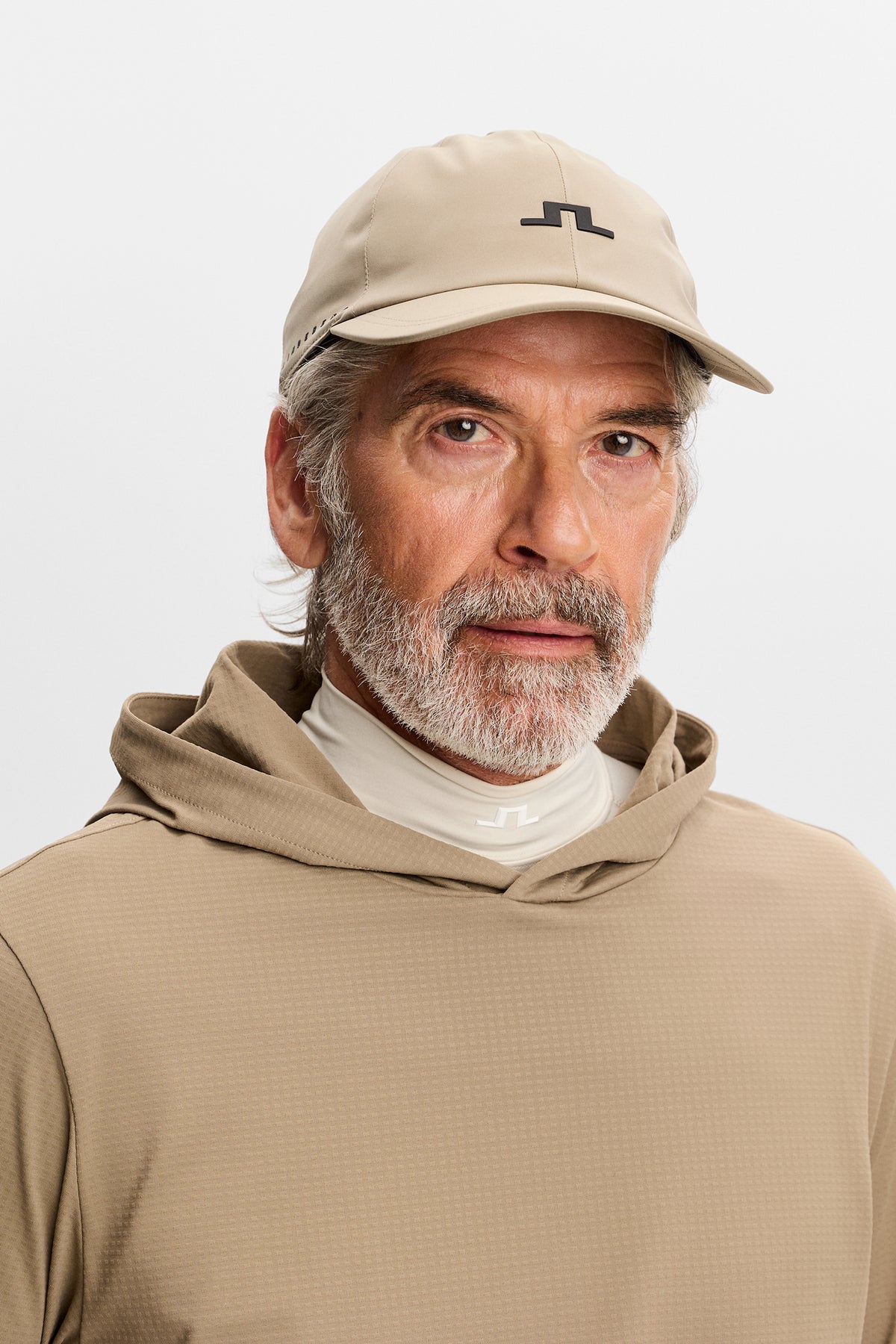Vinny Weather Proof Cap in Brindle by J.Lindeberg