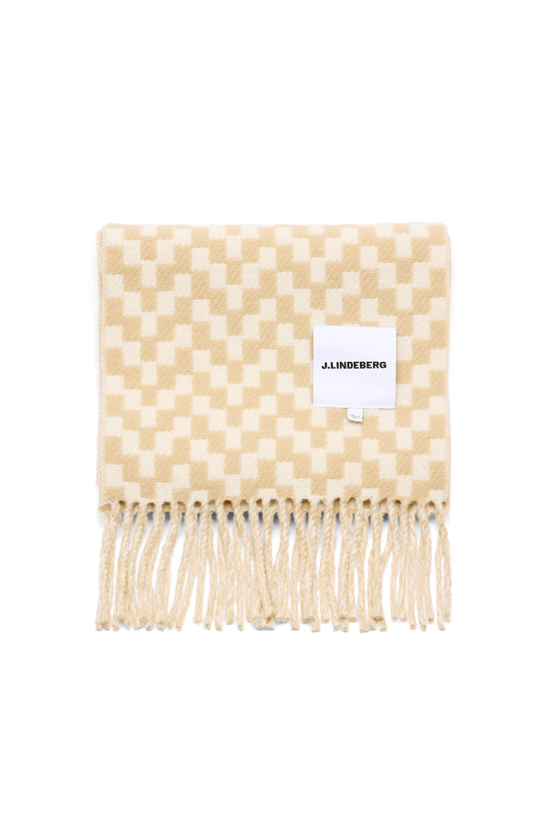 Stacked Bridge Scarf / Moonbeam