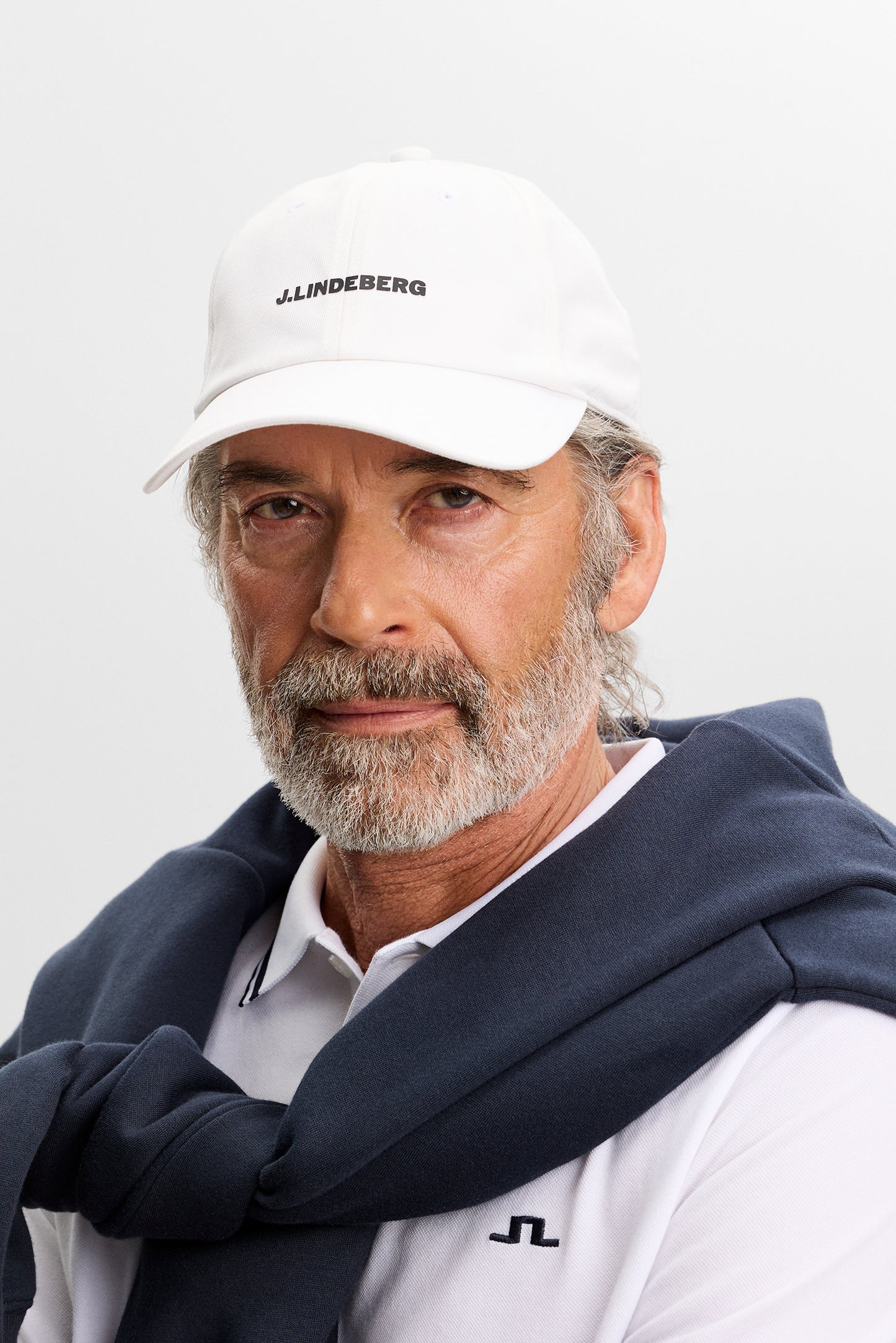 Capital Cap in White by J.Lindeberg
