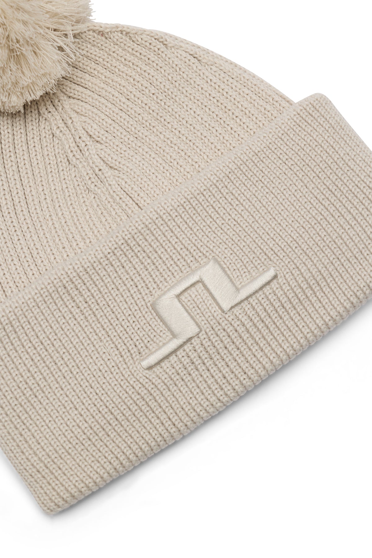 Aeris Beanie in Moonbeam by J.Lindeberg