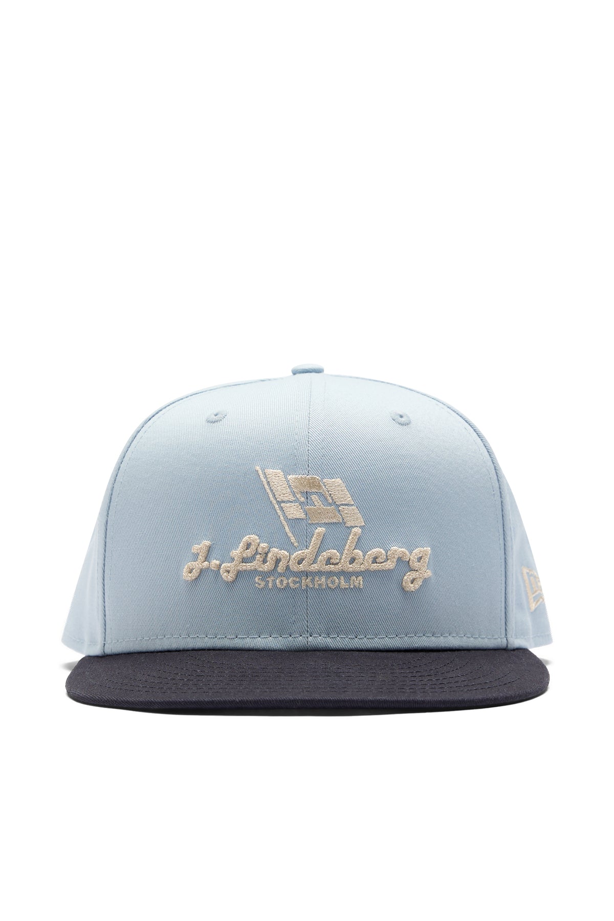 JL Two Tone Flag 9FIFTY in Forget-Me-Not by J.Lindeberg