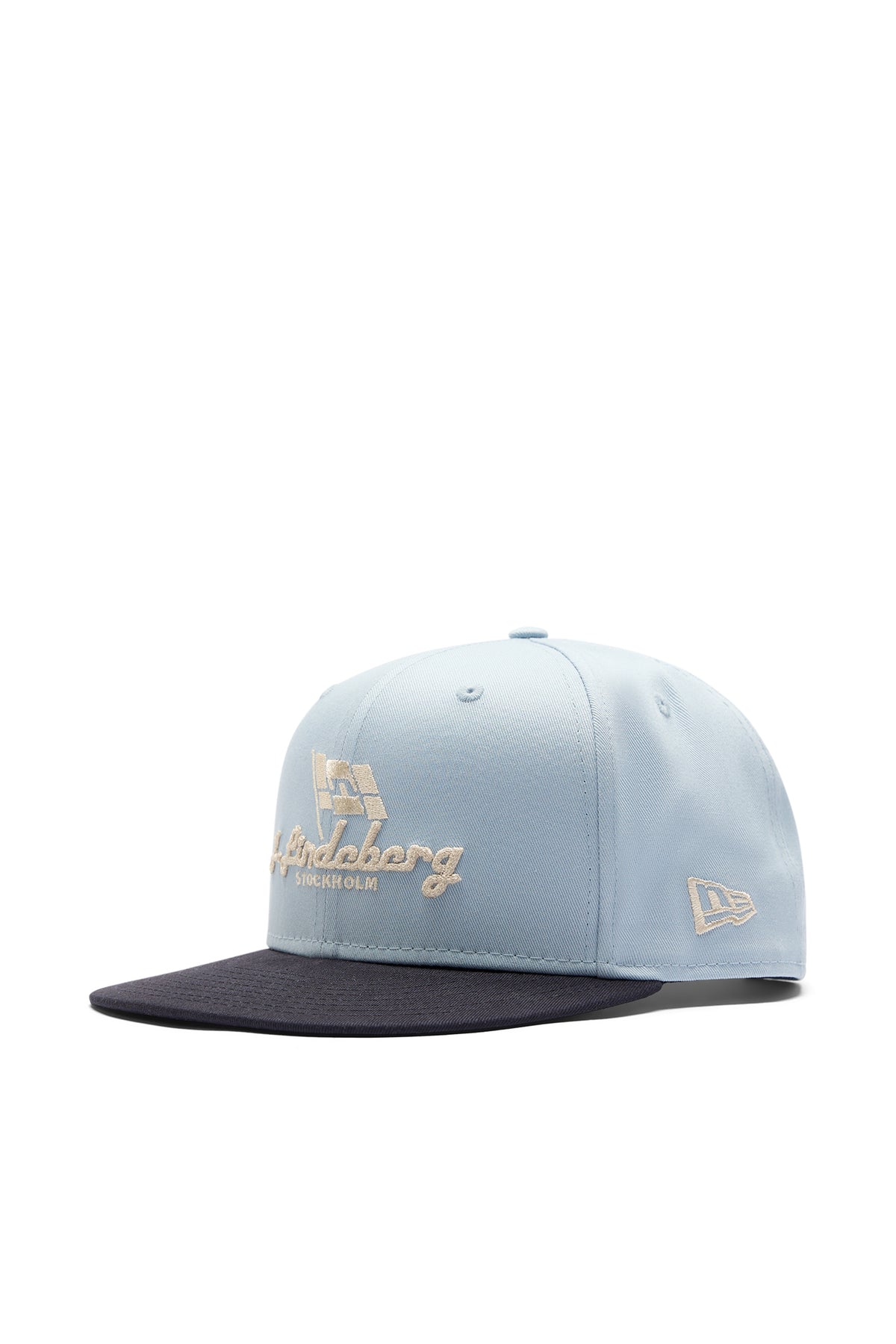 JL Two Tone Flag 9FIFTY in Forget-Me-Not by J.Lindeberg