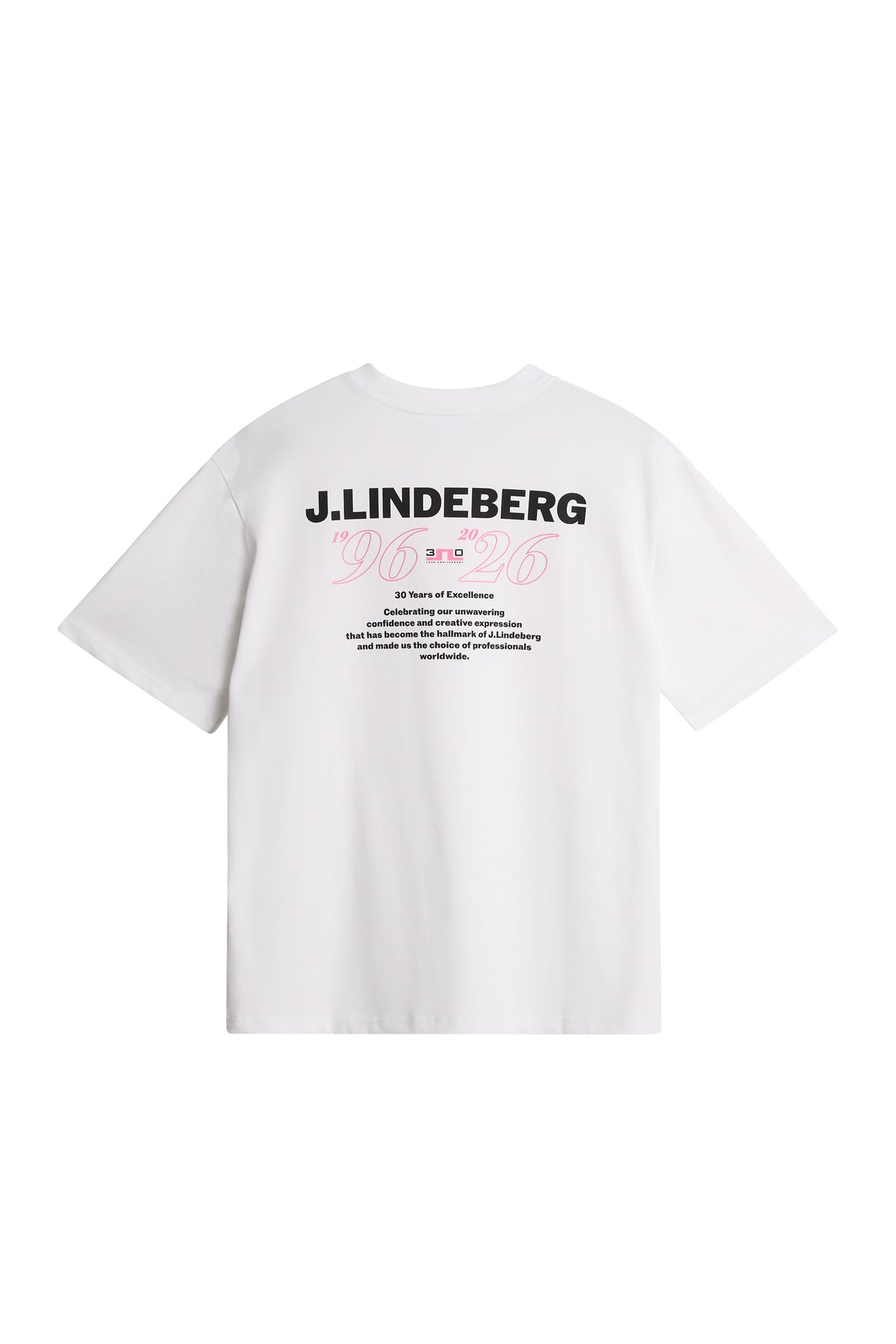 30Y Hale T-shirt in White by J.Lindeberg