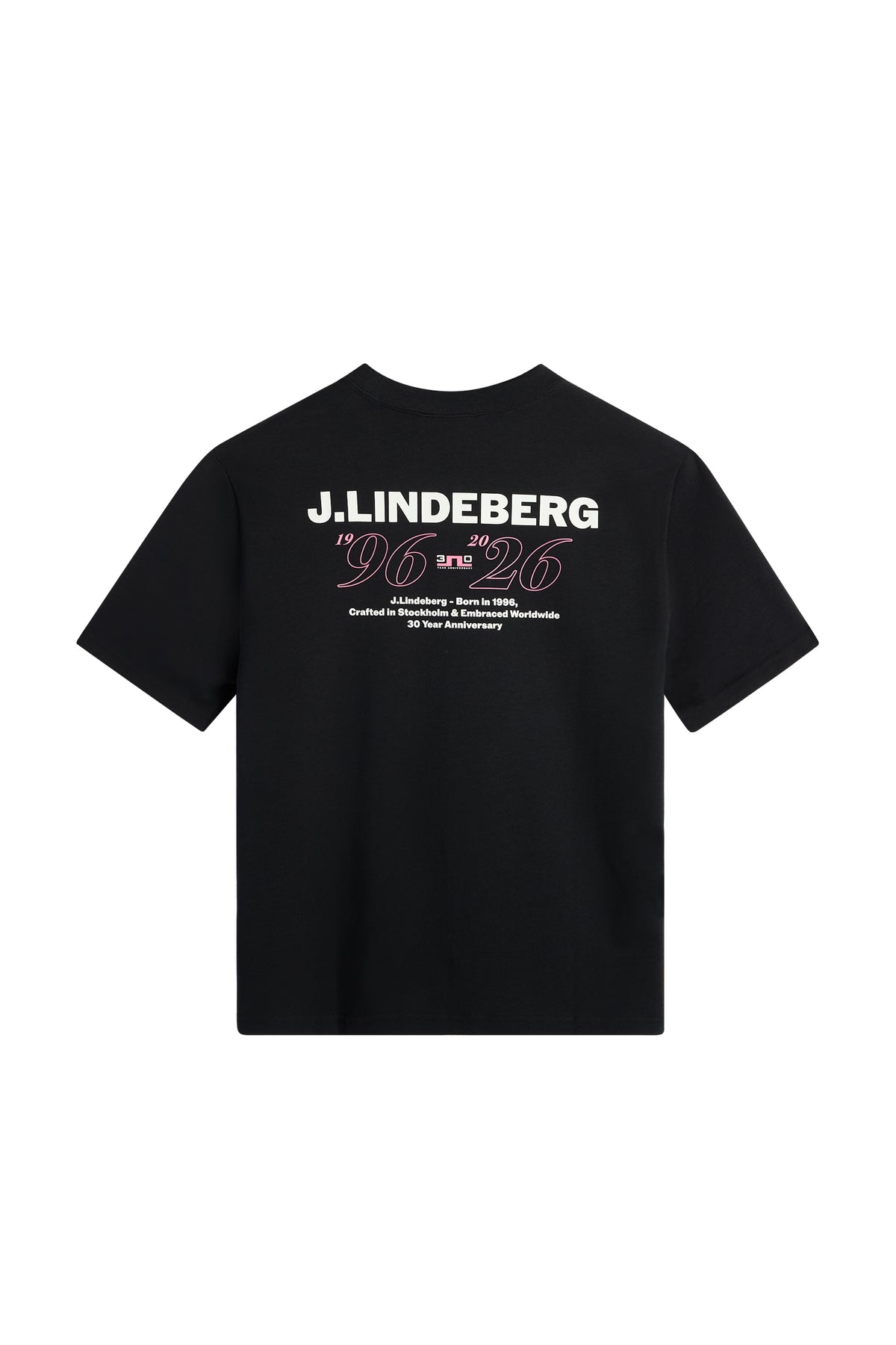 30Y Hale T-shirt in Black by J.Lindeberg