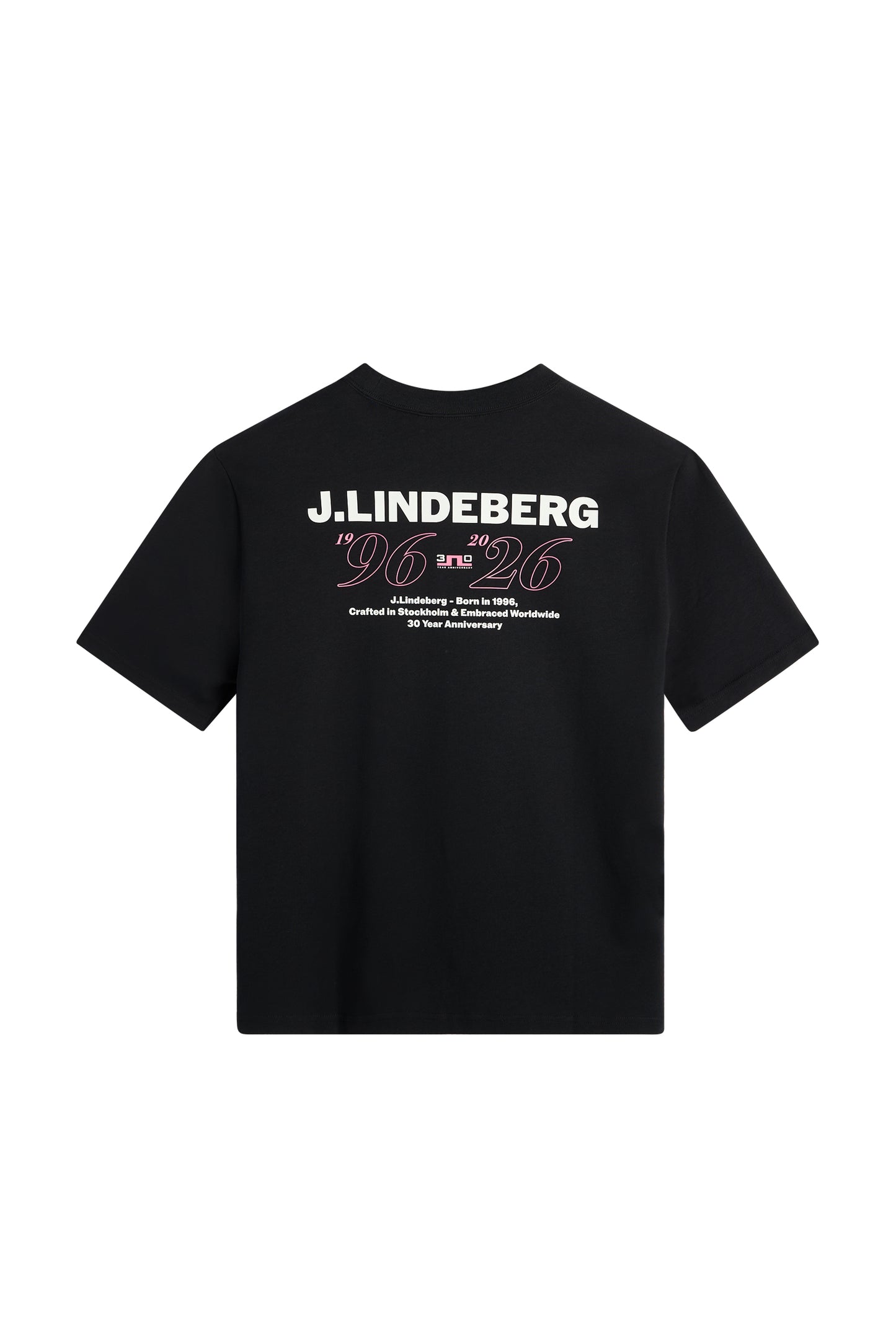 30Y Hale T-shirt in Black by J.Lindeberg