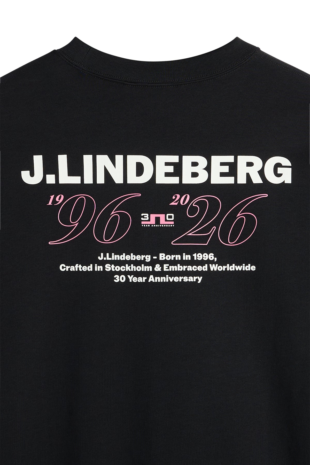 30Y Hale T-shirt in Black by J.Lindeberg