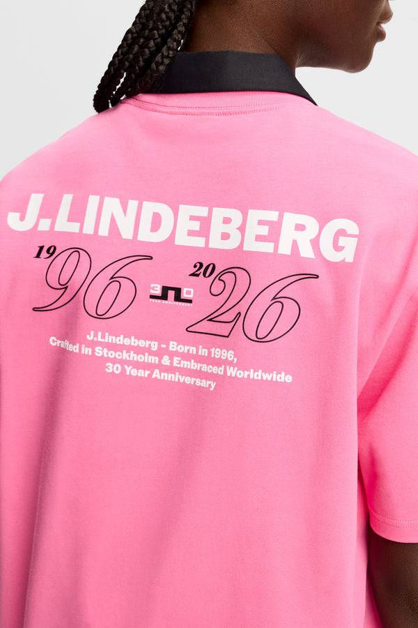 30Y Hale T-shirt / Azalea Pink
