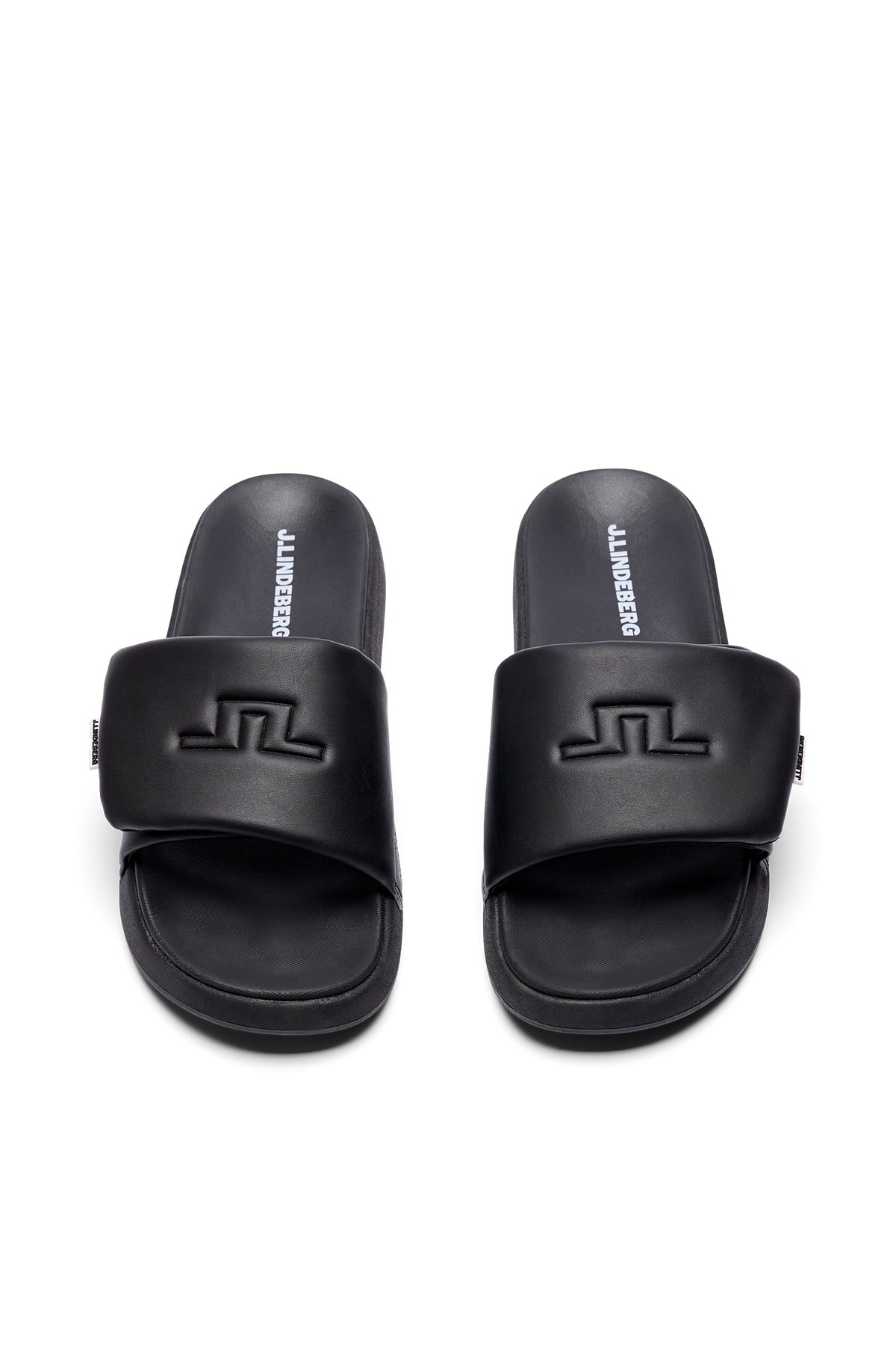 Bridge Logo Slides in Black by J.Lindeberg