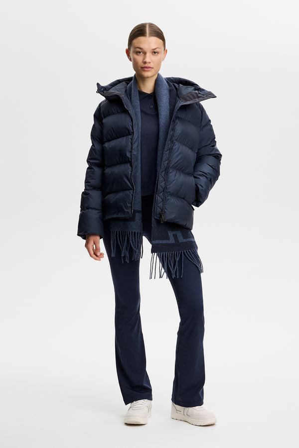 Fiona Flared Leggings / JL Navy