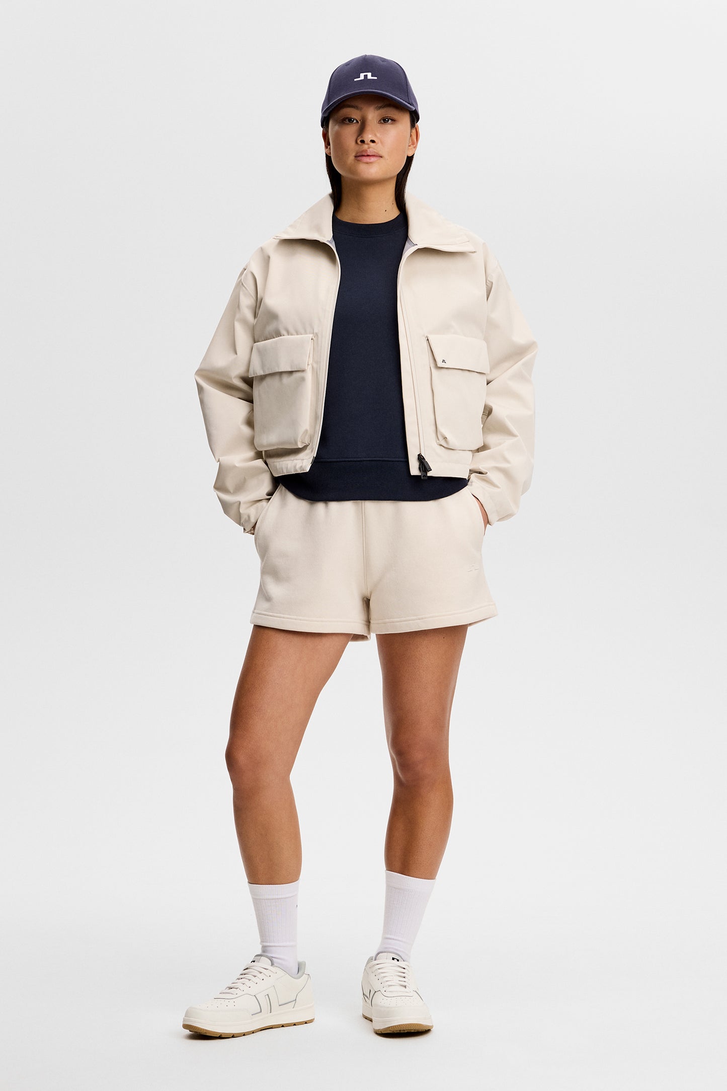 Nova Crew Neck in JL Navy by J.Lindeberg