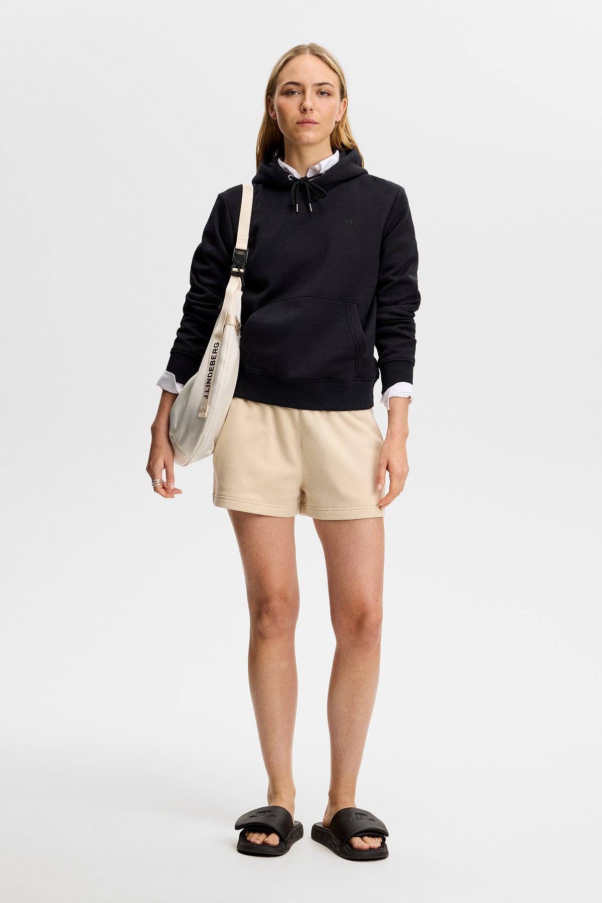 Nova Hood in Black by J.Lindeberg