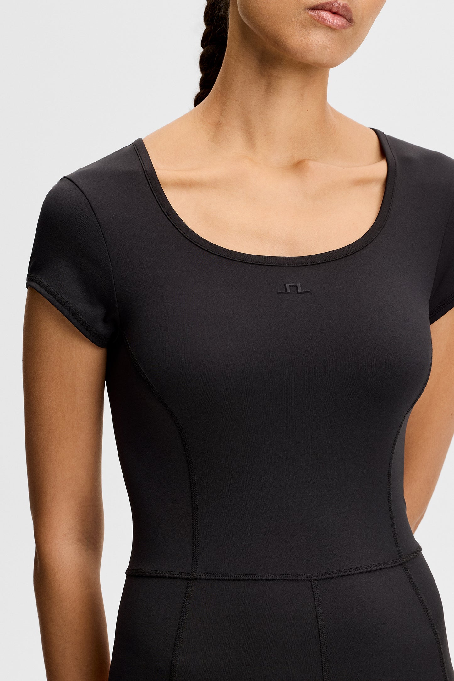 Shelly Bodysuit in Black by J.Lindeberg