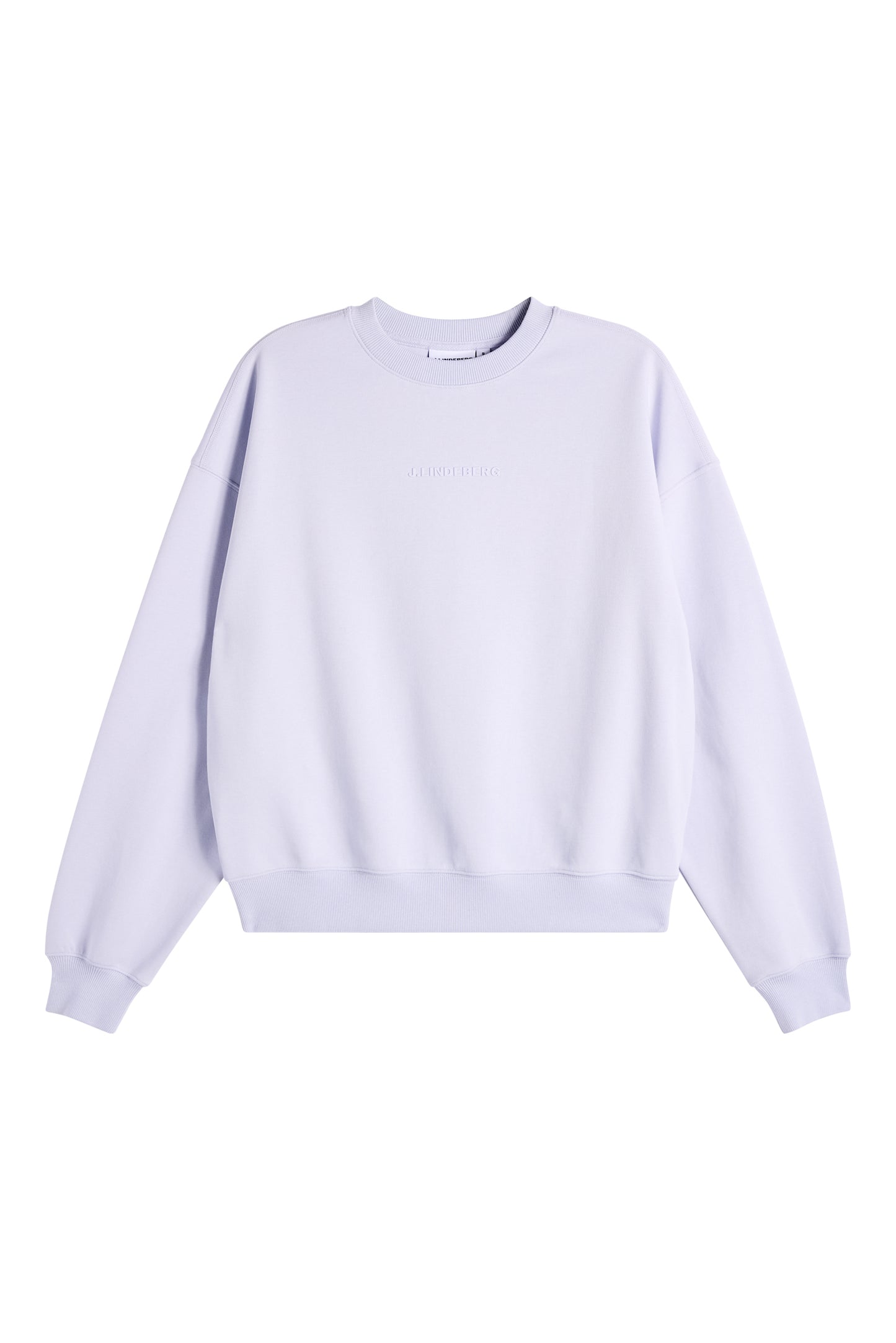 Cove Crew Neck in Purple Heather by J.Lindeberg