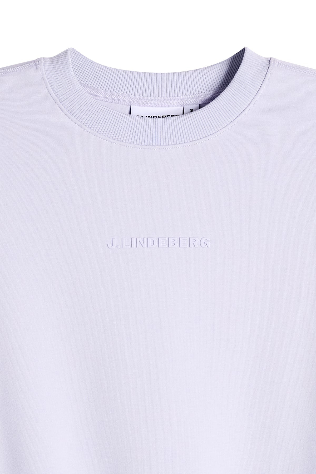 Cove Crew Neck in Purple Heather by J.Lindeberg