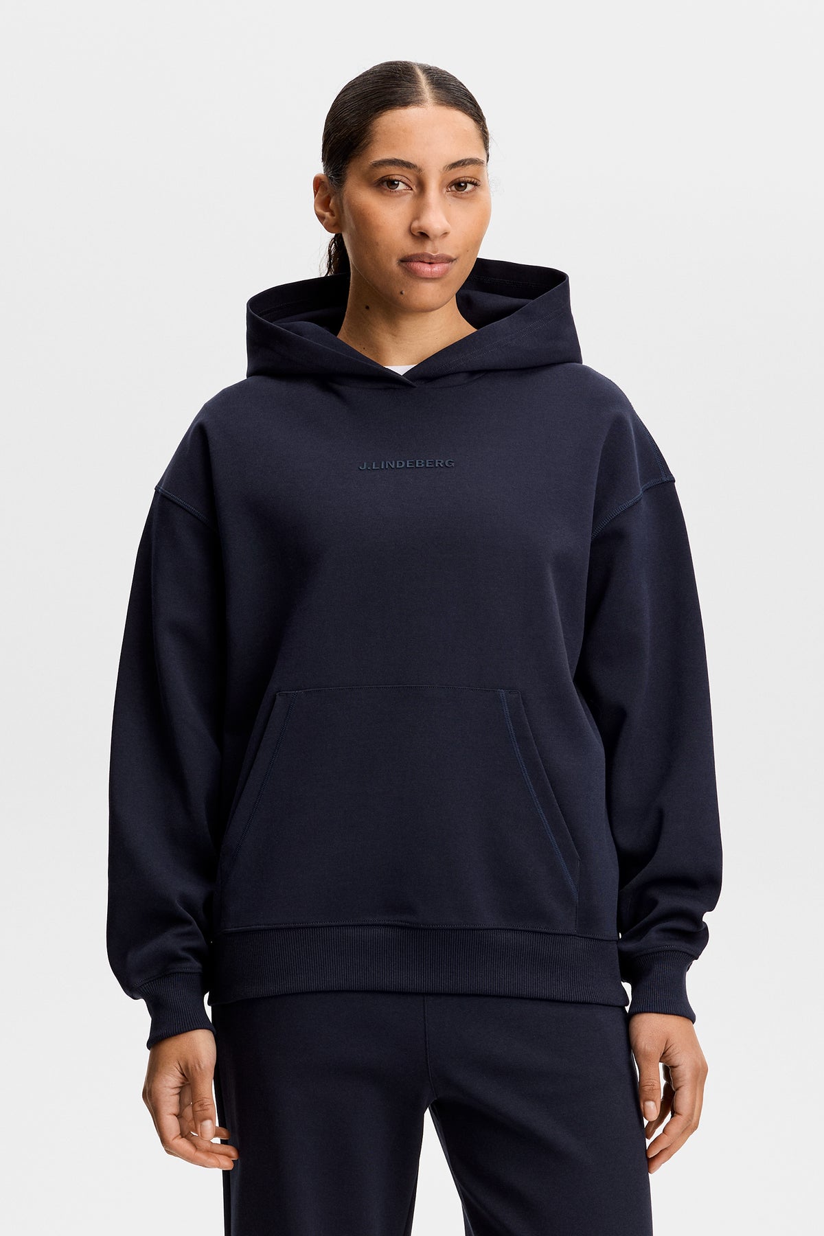 Cove Hood in JL Navy by J.Lindeberg