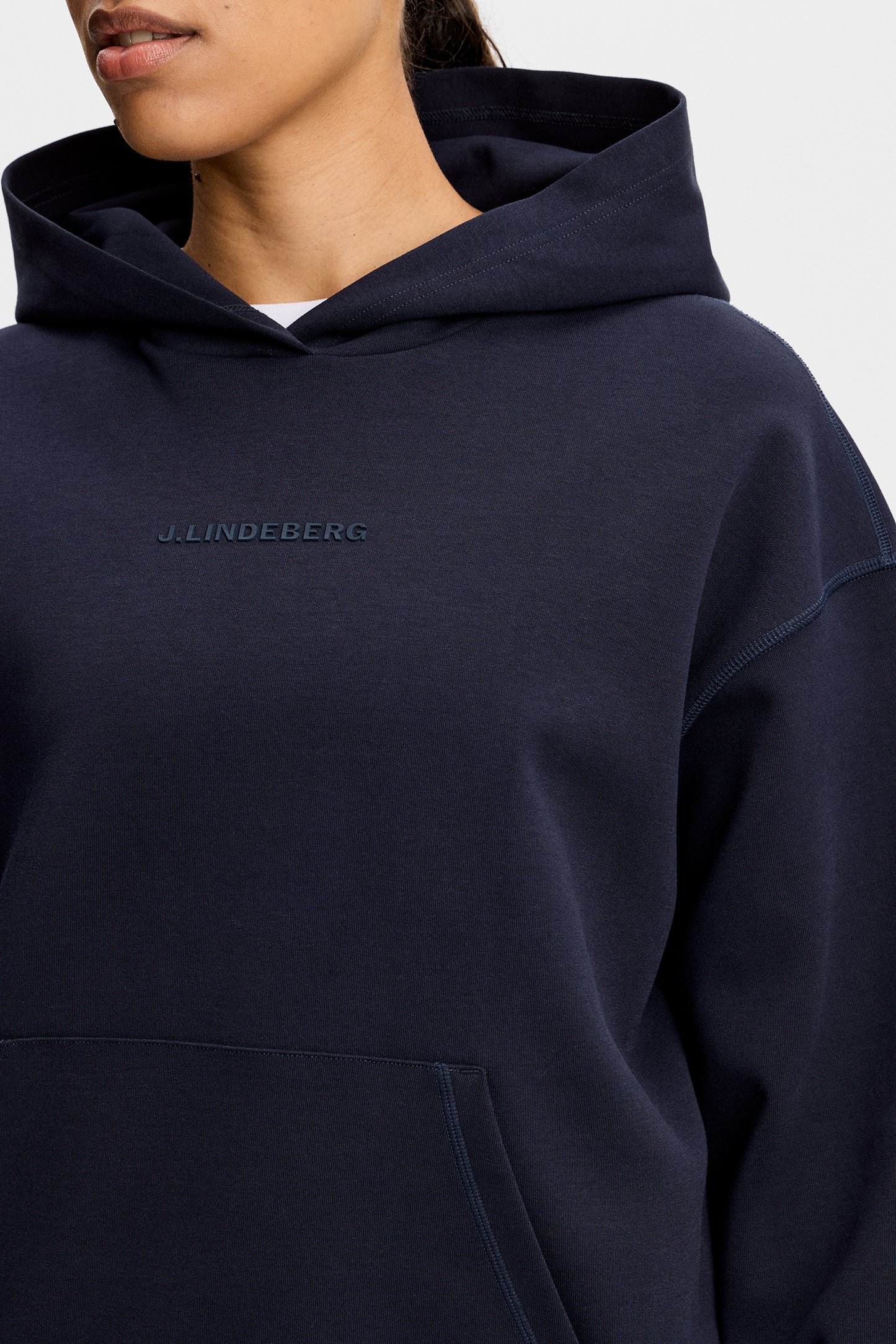 Cove Hood in JL Navy by J.Lindeberg