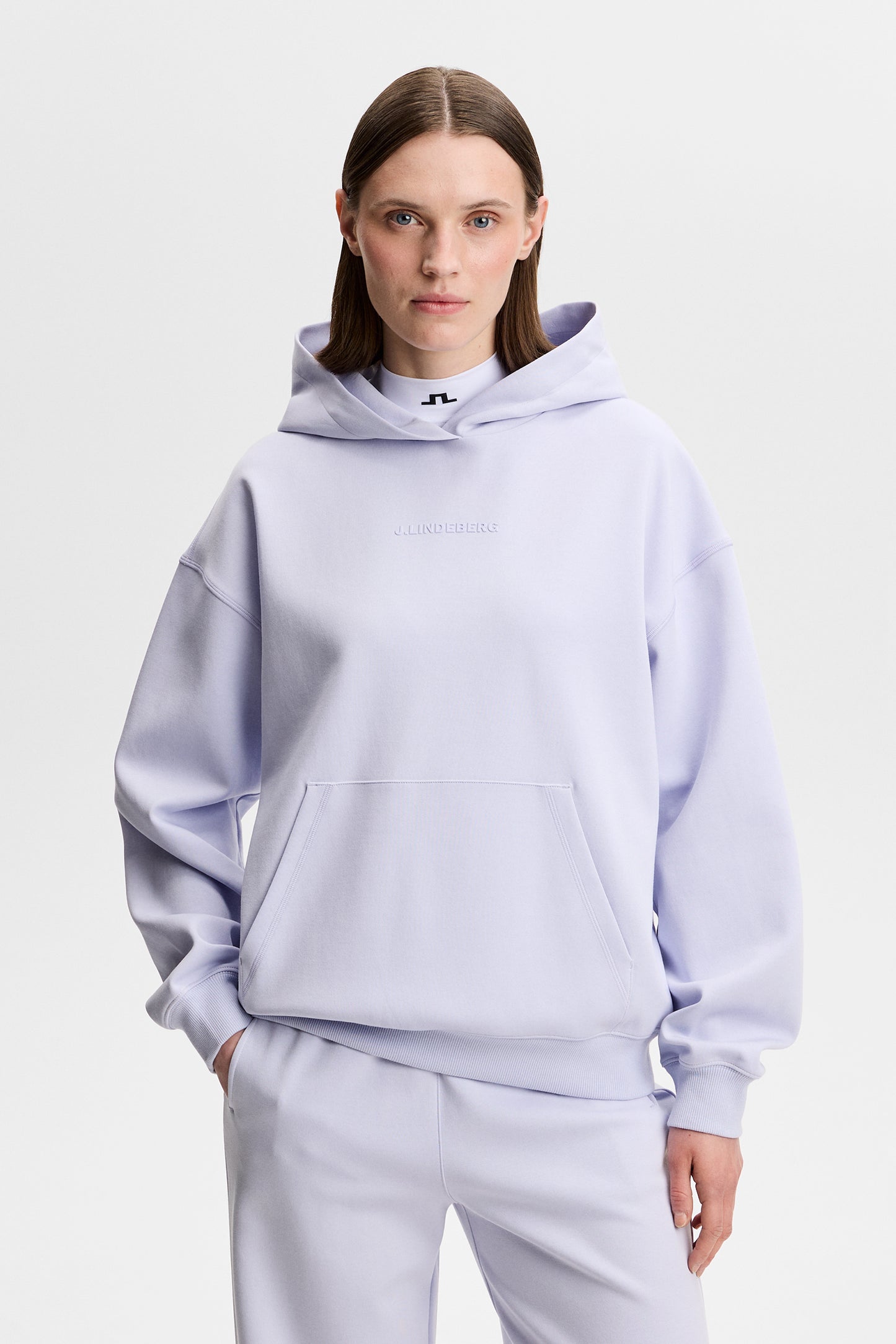 Cove Hood in Purple Heather by J.Lindeberg