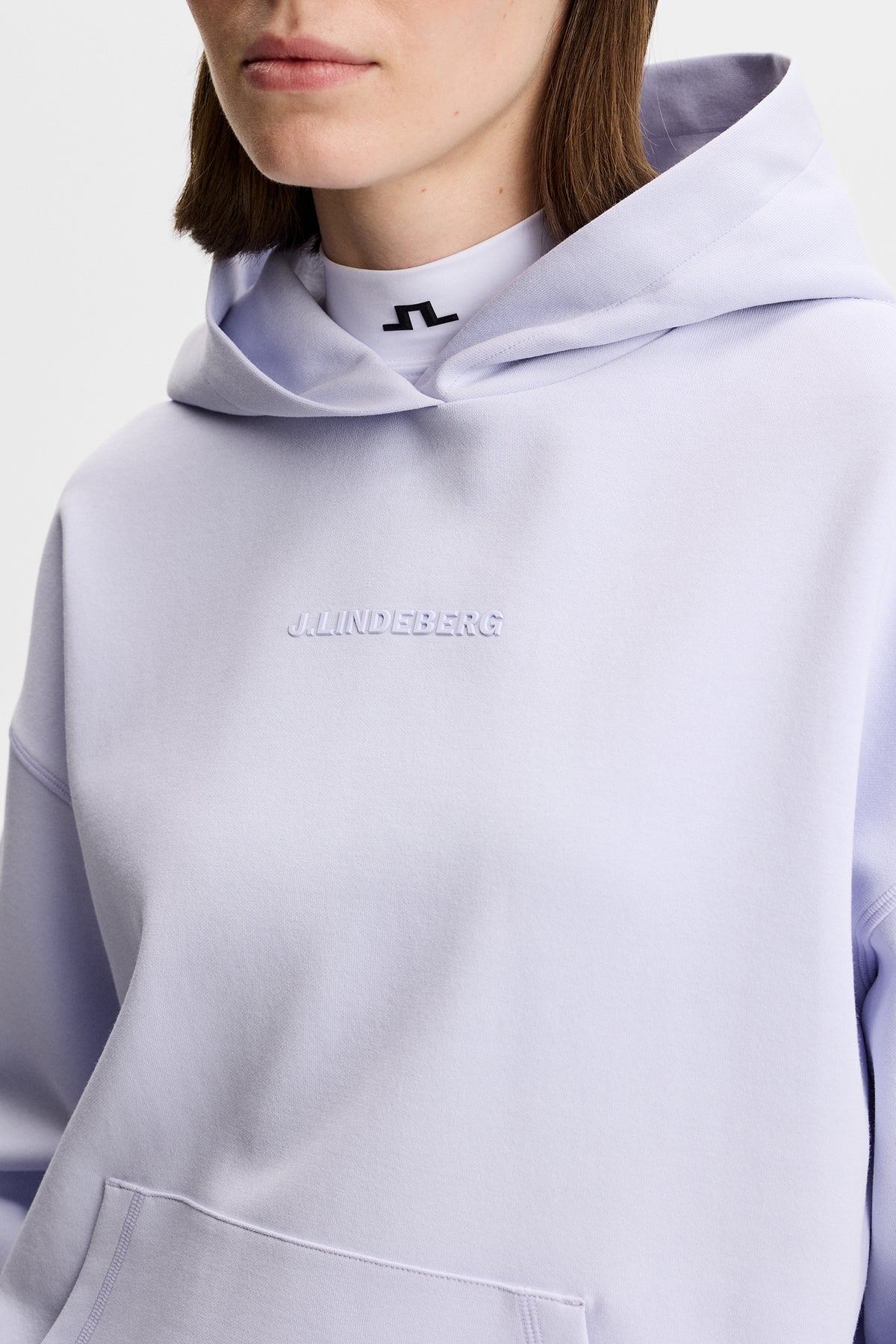 Cove Hood in Purple Heather by J.Lindeberg