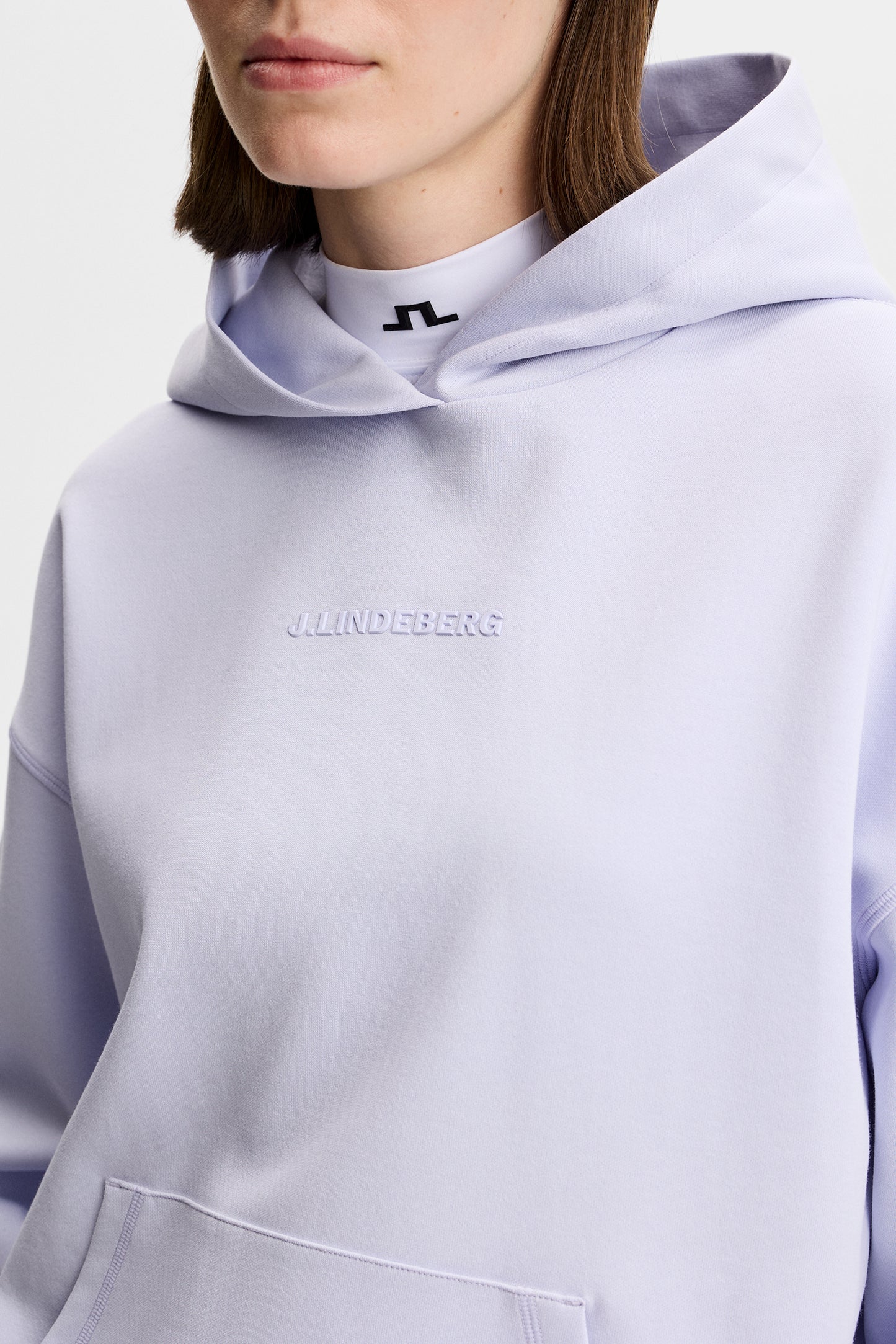 Cove Hood in Purple Heather by J.Lindeberg