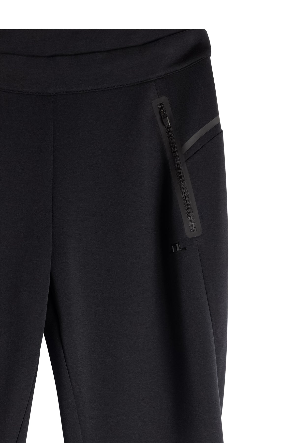Aura Flare Pants in Black by J.Lindeberg